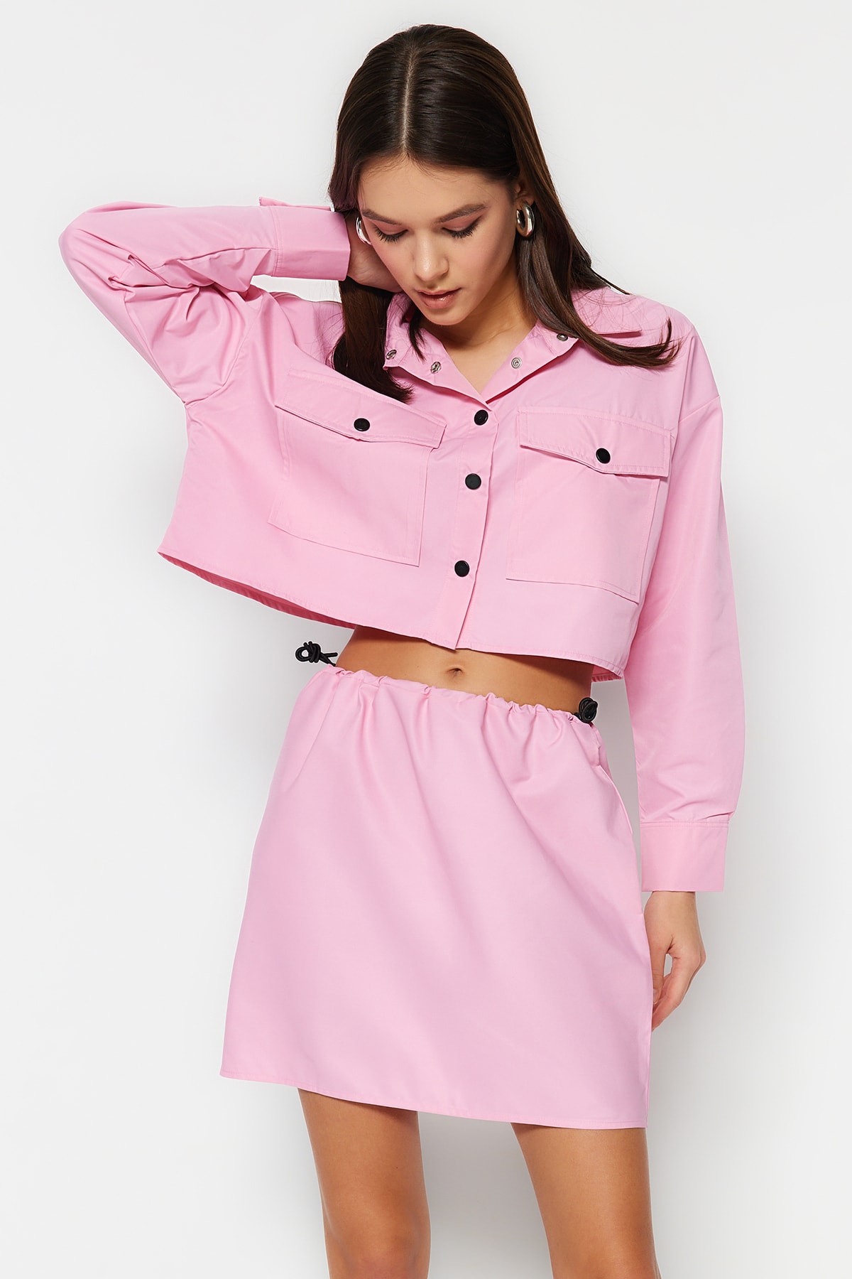 Trendyol Skirt - Pink - Mini
