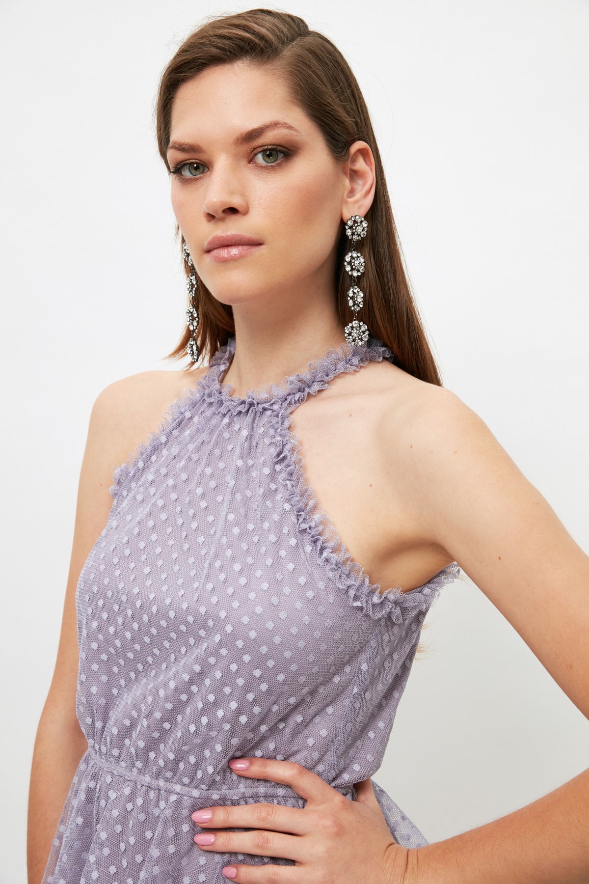 Rochie dama, Trendyol Tulle Detailed