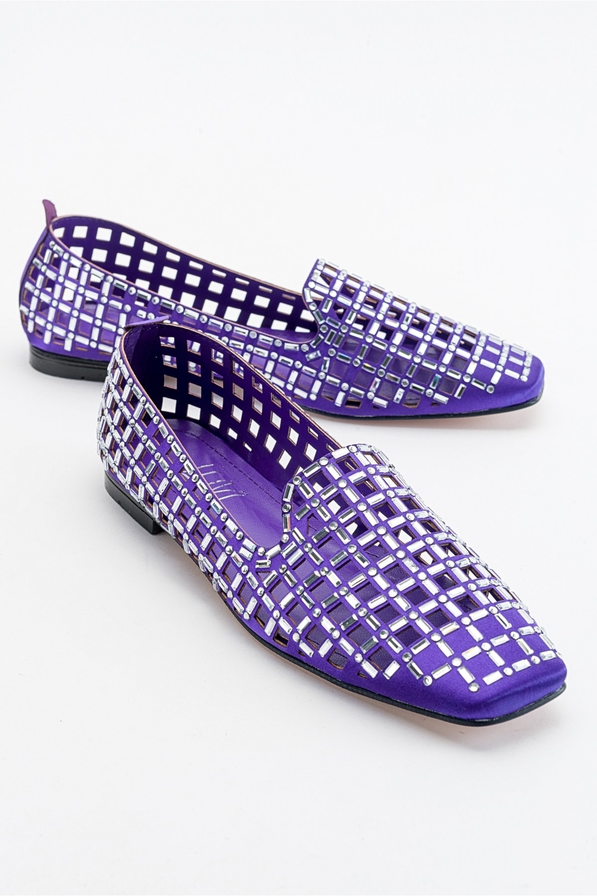 Levně LuviShoes Hoof Purple Women's Flats