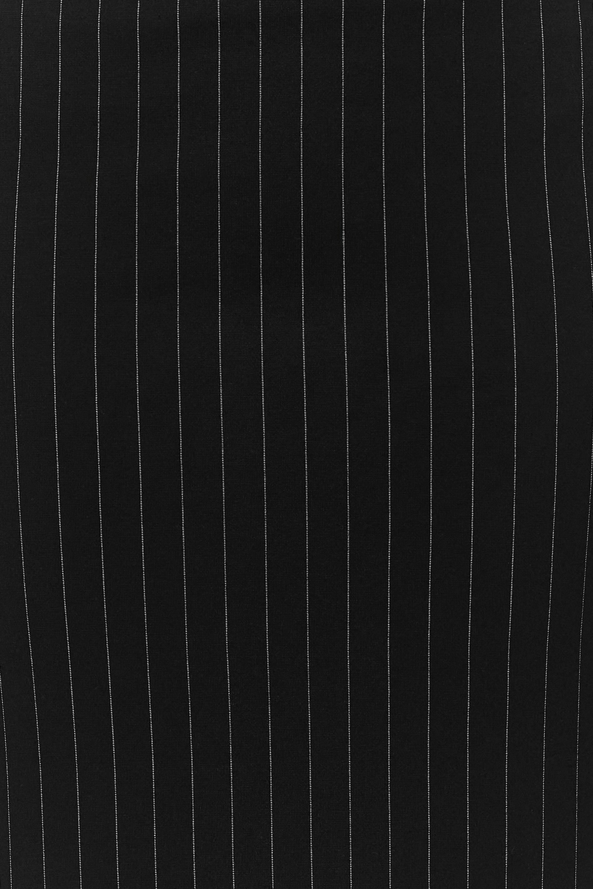 Trendyol Black Striped Strappy Bodycone/Body-hugging Knitted Maxi Pencil Dress