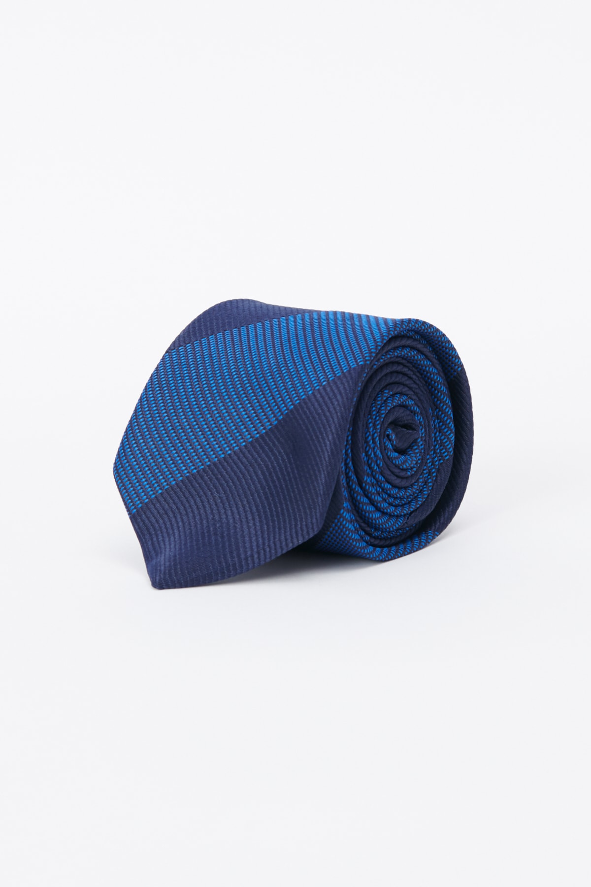 Levně ALTINYILDIZ CLASSICS Men's Anthracite-Navy Blue Patterned Tie