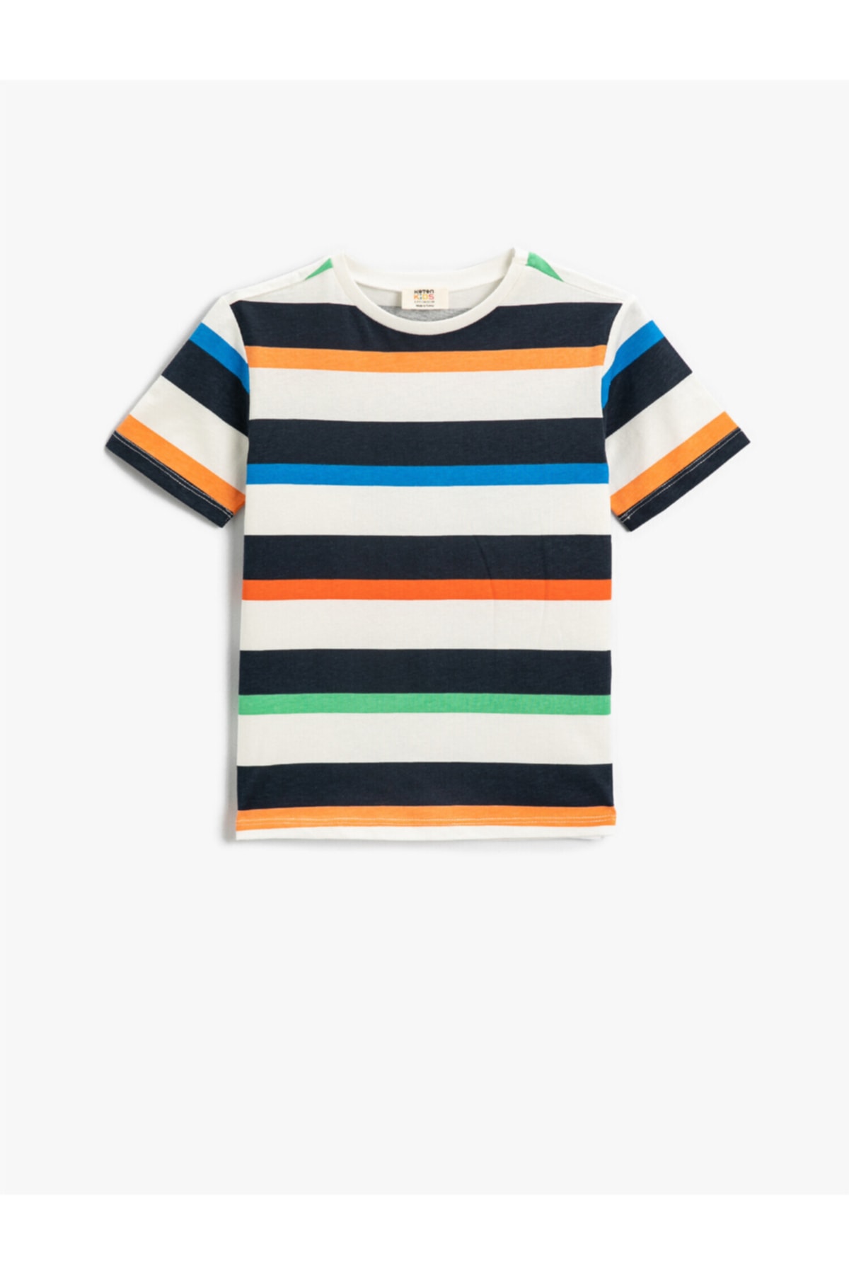 Koton T-Shirt - Multi-color - Fitted