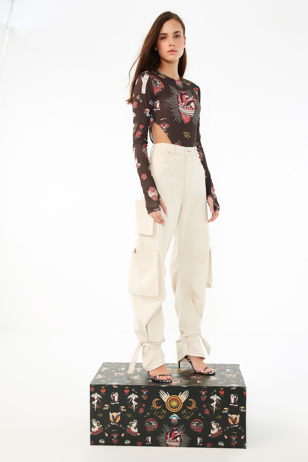 Pantaloni dama Trendyol Cargo