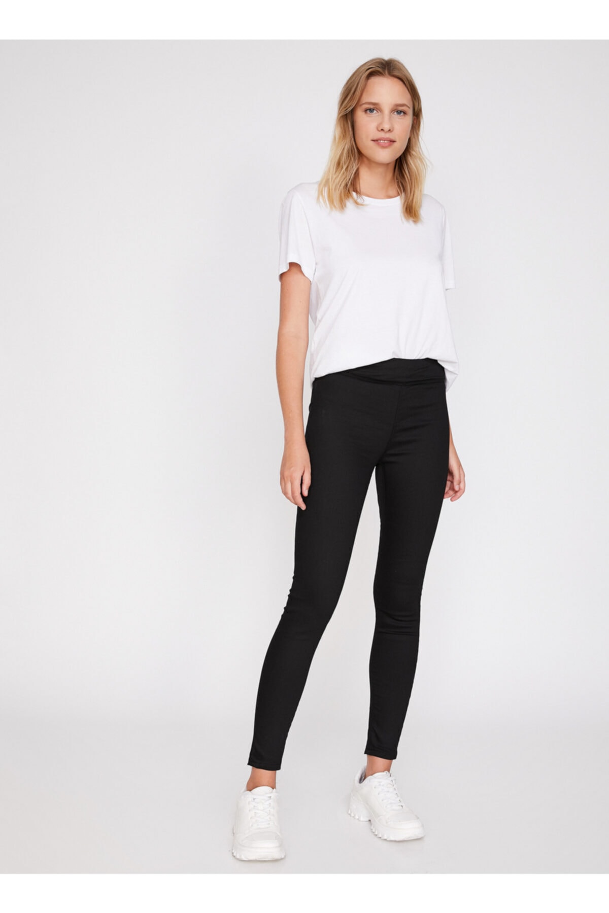 Koton Women's Black Trousers