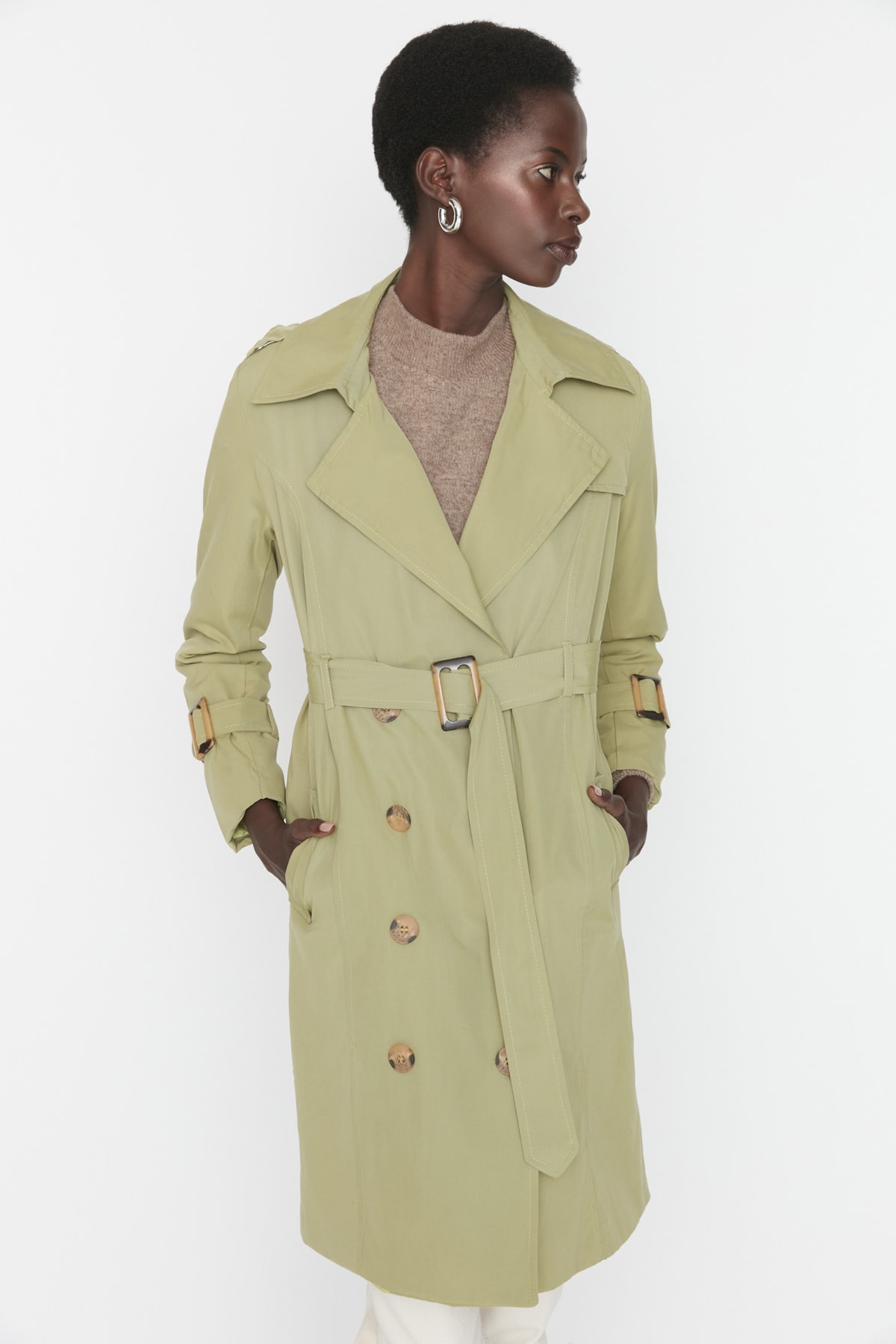 Women's coat Trendyol Classic
