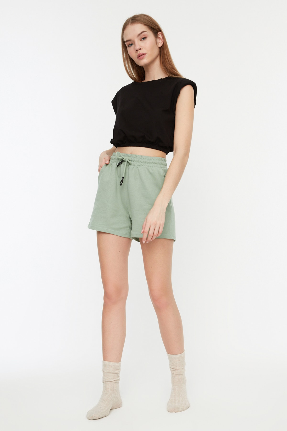 Pantaloni scurti dama, Trendyol Knitted