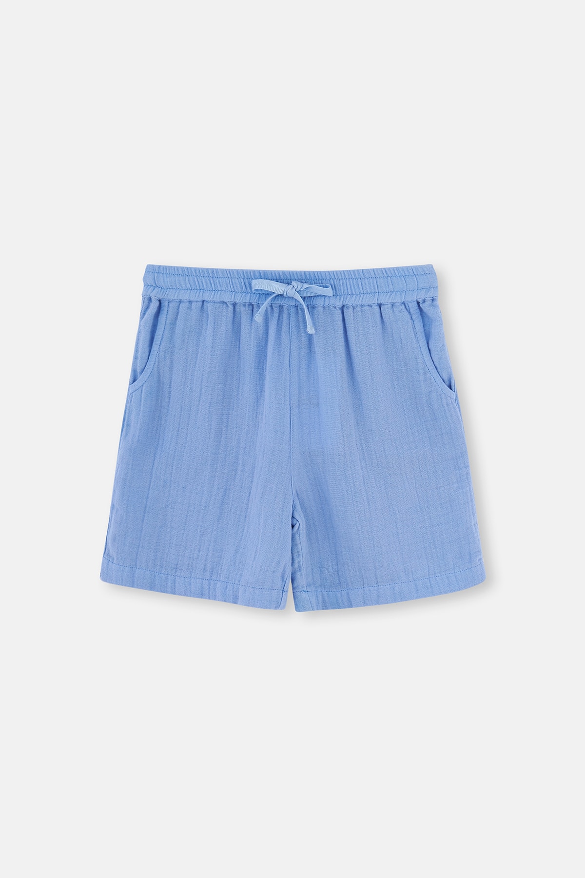 Levně Dagi Blue Muslin Shorts