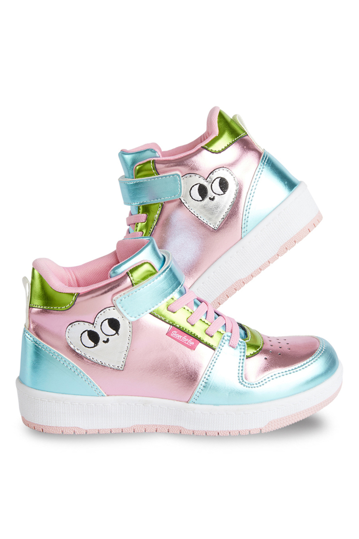 Levně Denokids Hologram Girls Pink Sneakers Sneakers