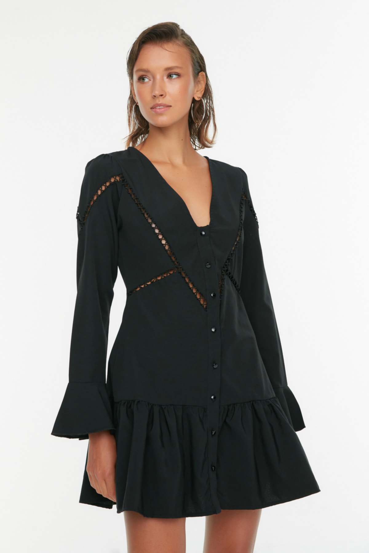 Trendyol Dress - Black - Skater