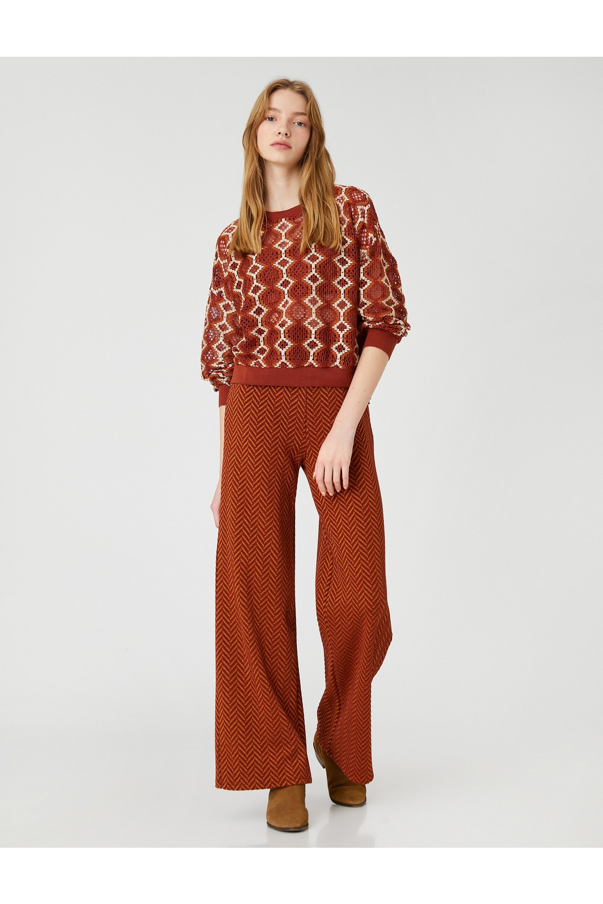 Koton Sweater - Braun - Regular fit