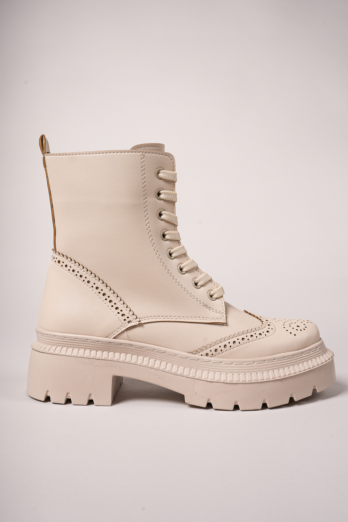 Levně Riccon Calaerel Women's Boots 00121404 Beige Skin.