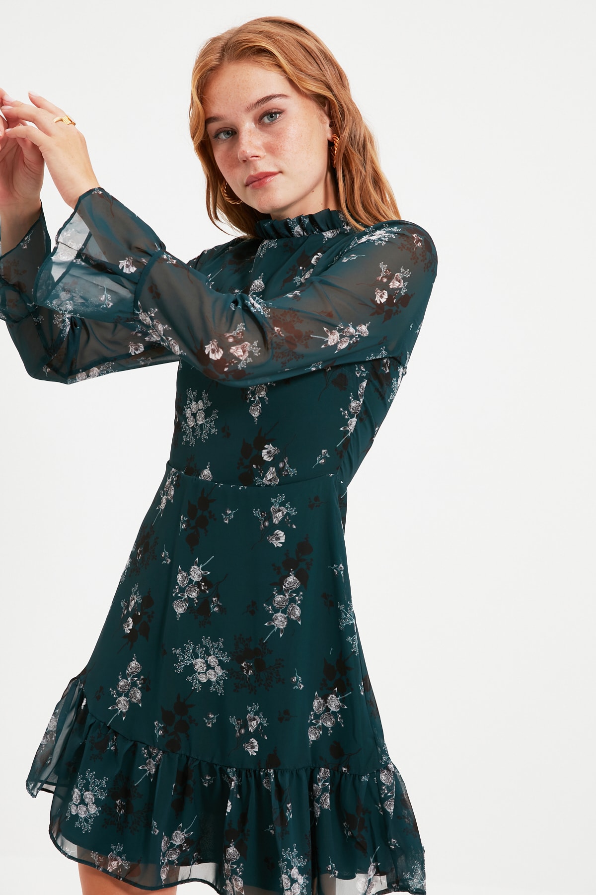 Rochie dama Trendyol Floral Patterned