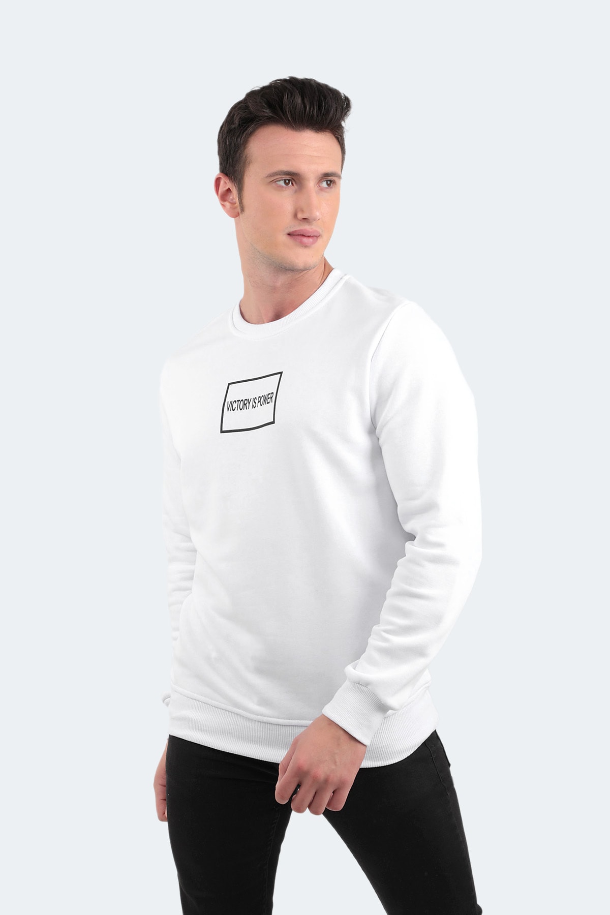 Slazenger Bala Men's Sweatshirt White