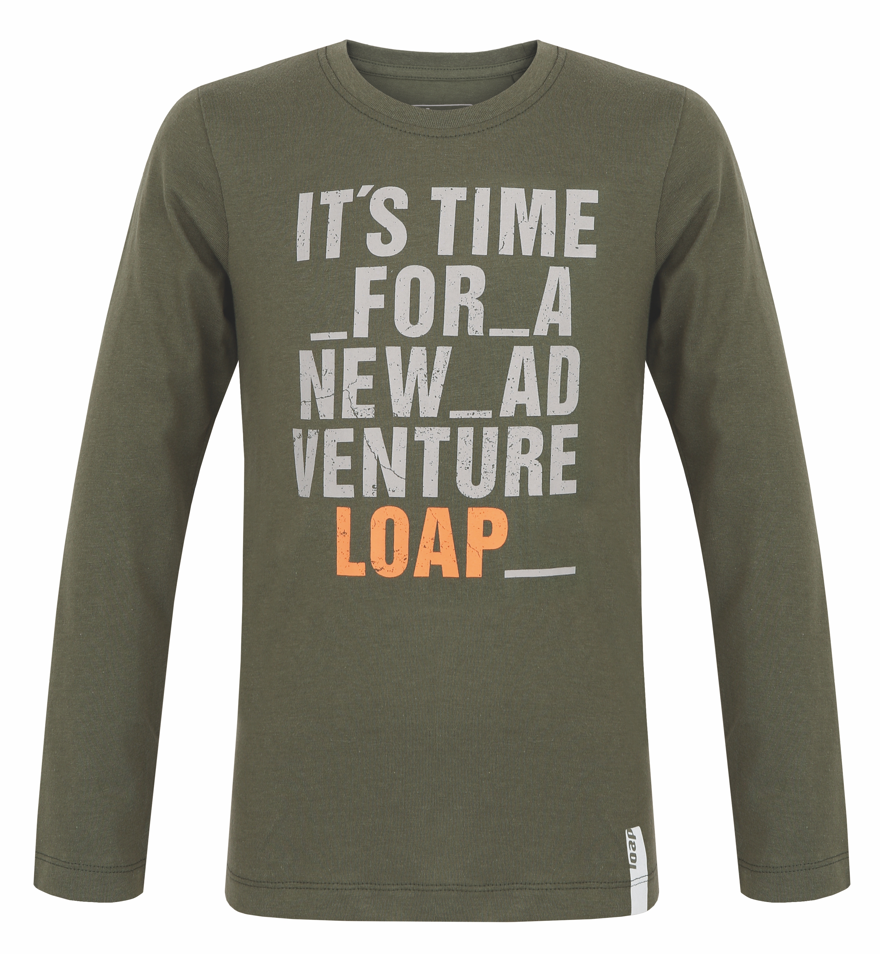 Boys' T-shirt LOAP BINUS Green