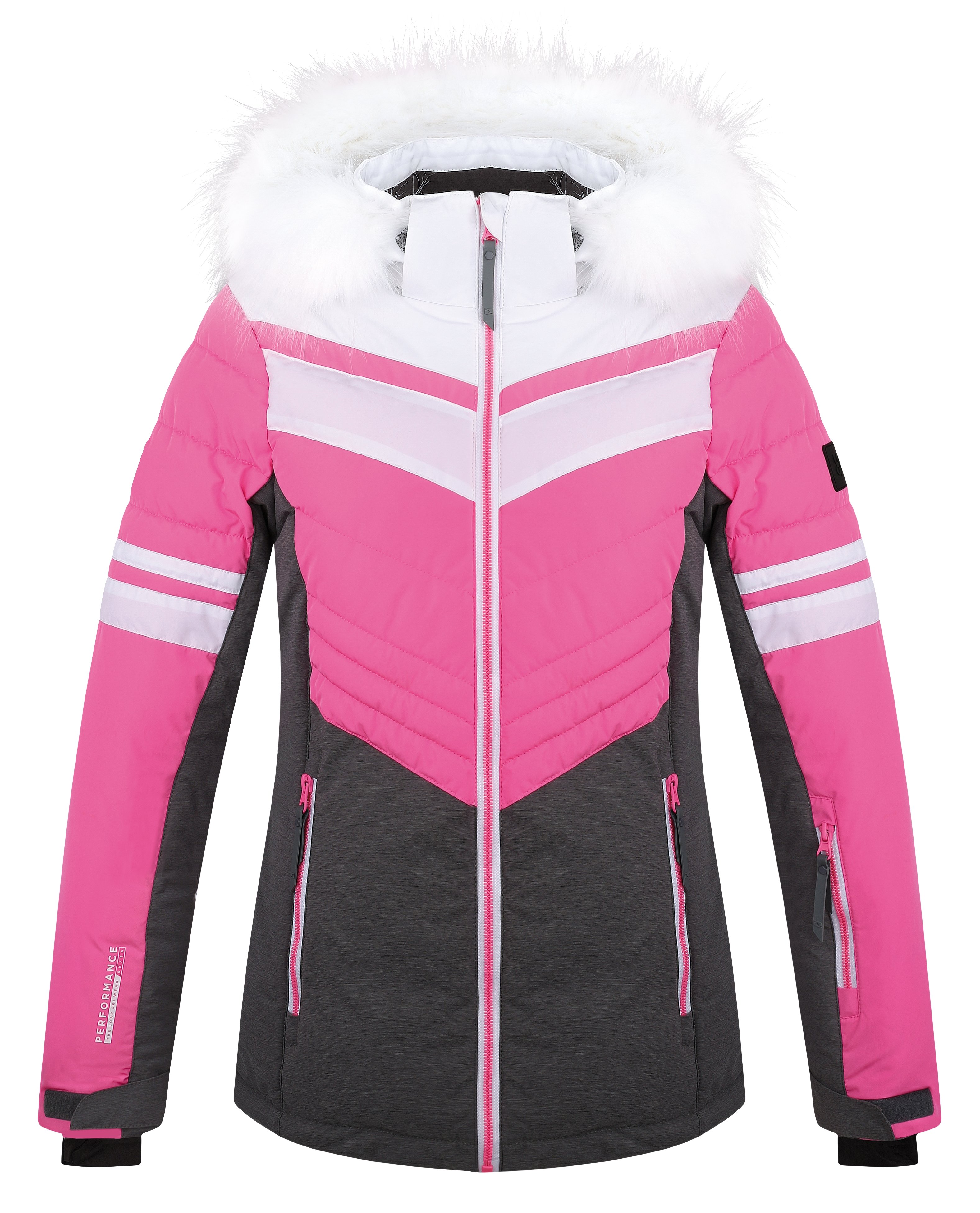 Women's Ski Jacket LOAP ORINNA Grey