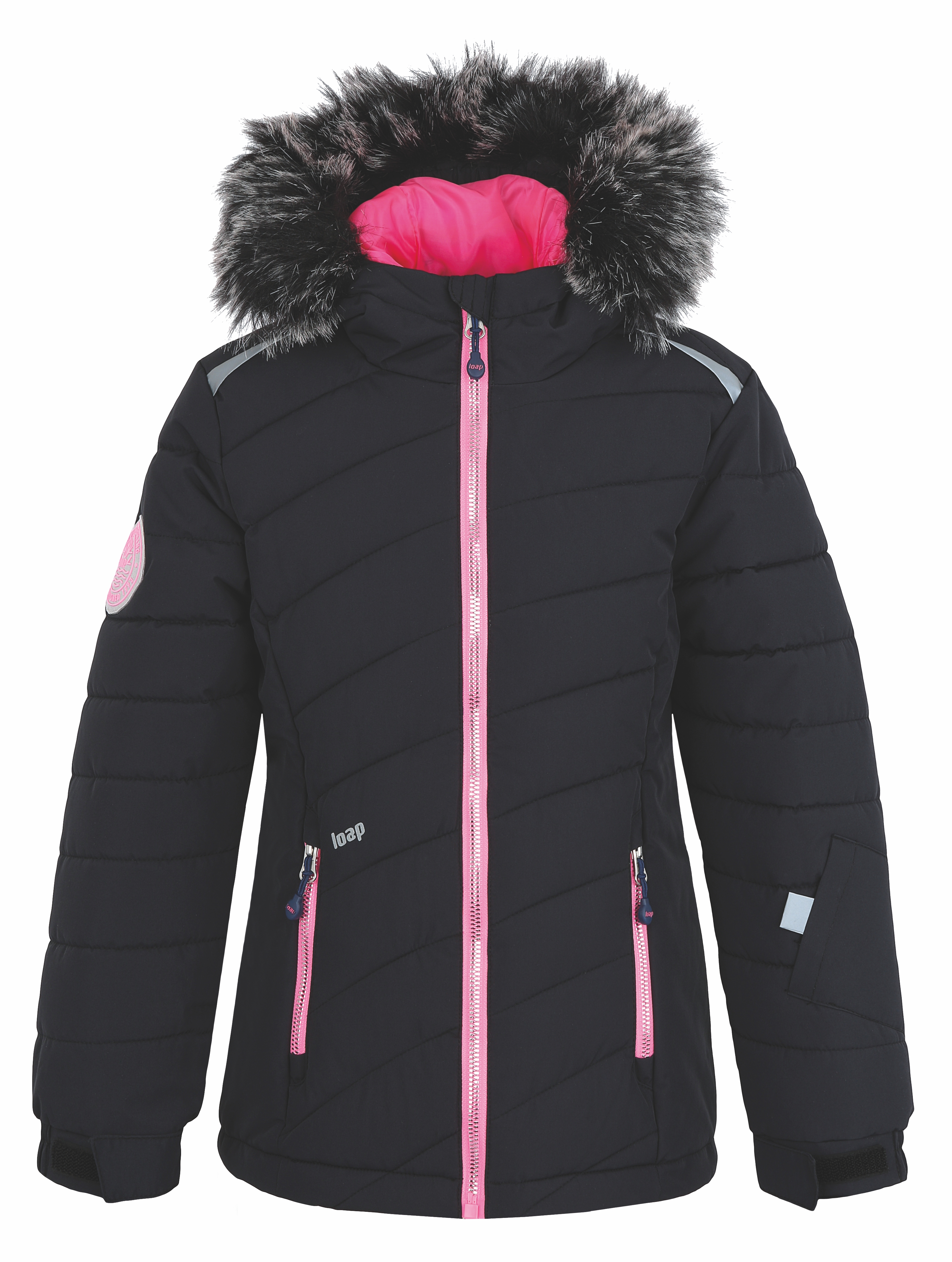 Girls' Ski Jacket LOAP FUKSIE Blue