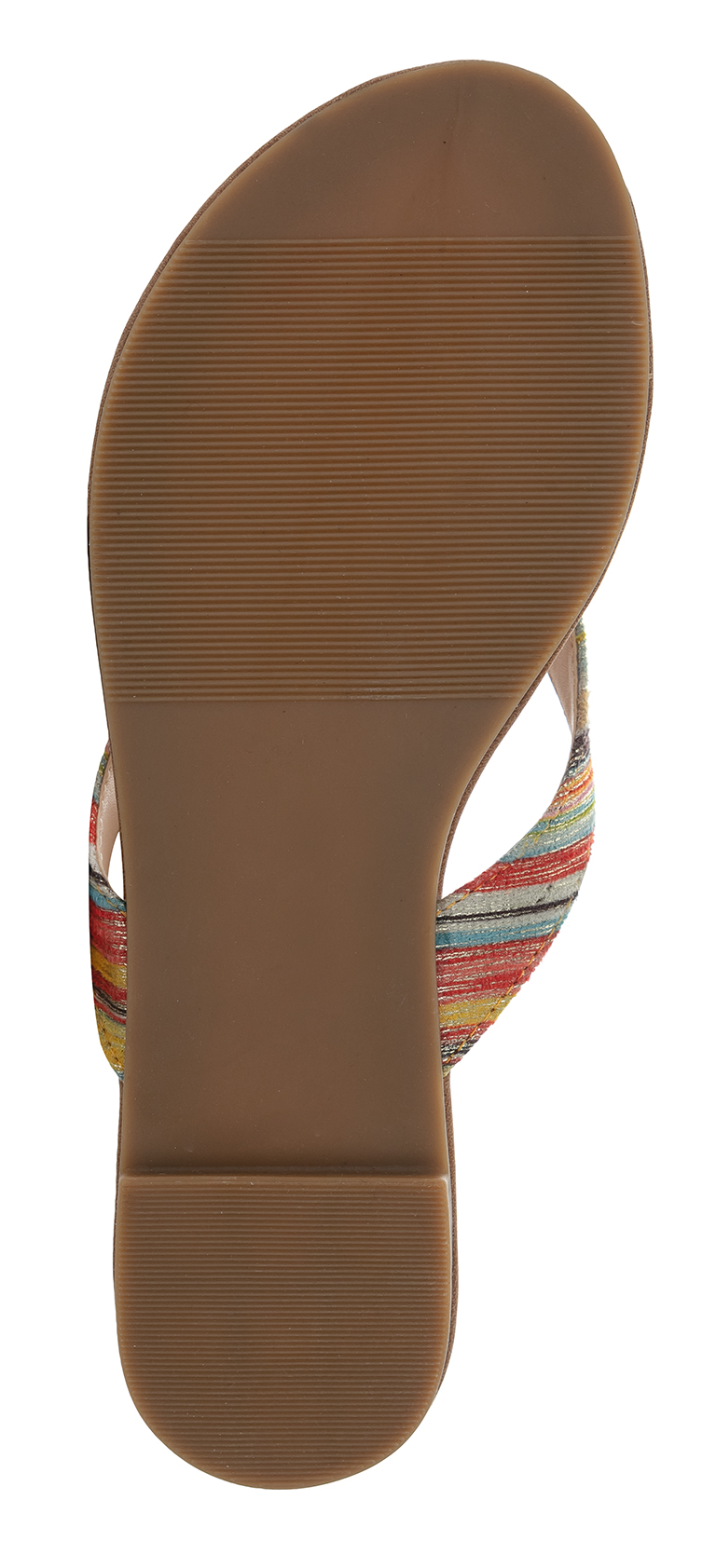 Women&#039;s flip-flops LOAP HERBA Brown/Yellow