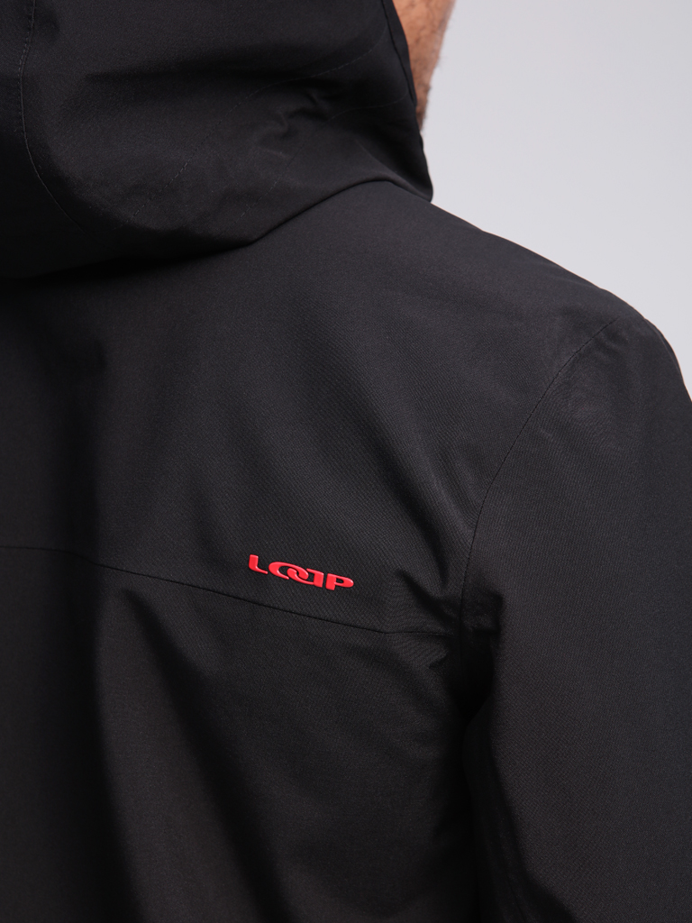 Men&#039;s ski jacket LOAP FAROZZO Black/Red