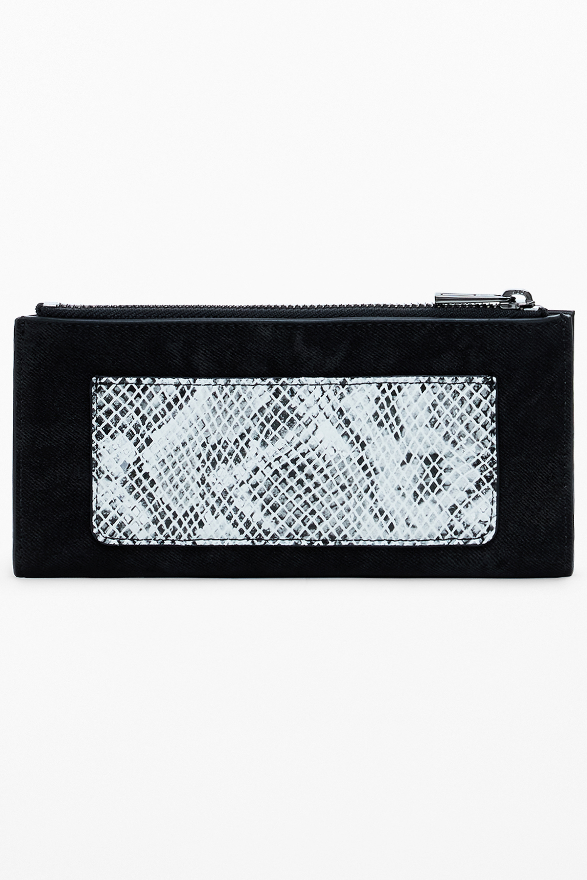 Portofel Desigual negru cu detalii metalice