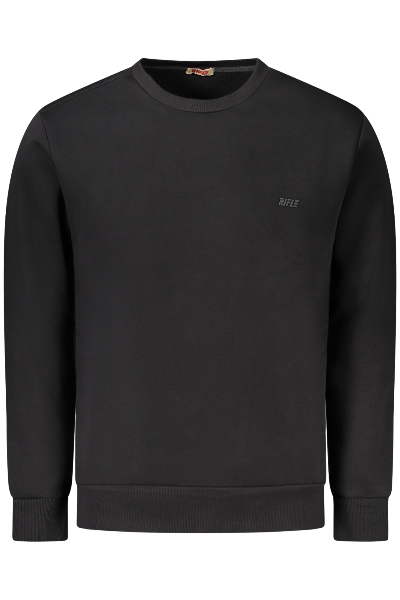 RIFLE SWEATSHIRT WITHOUT ZIP MEN BLACK