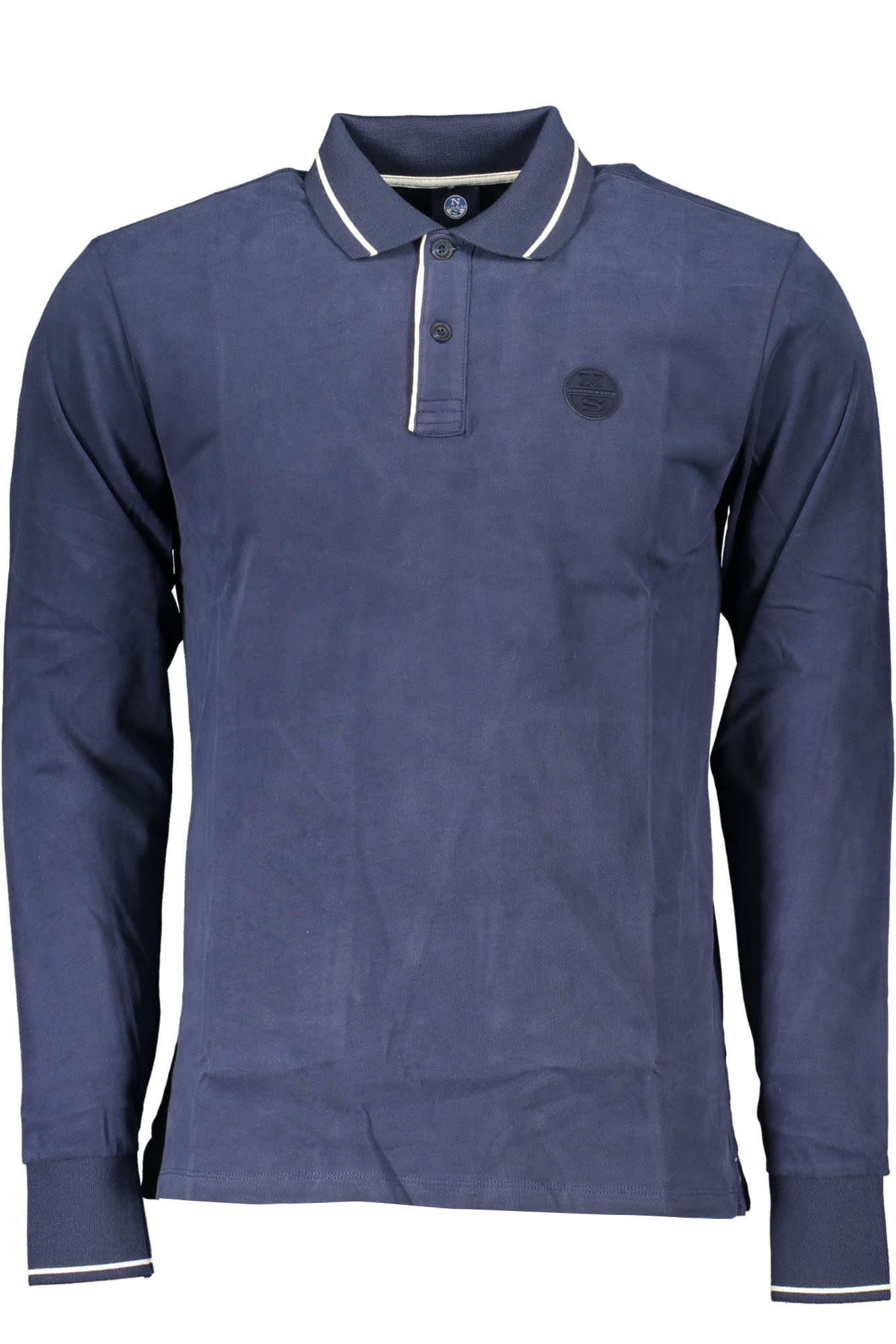 NORTH SAILS MEN&#039;S LONG SLEEVED POLO SHIRT BLUE