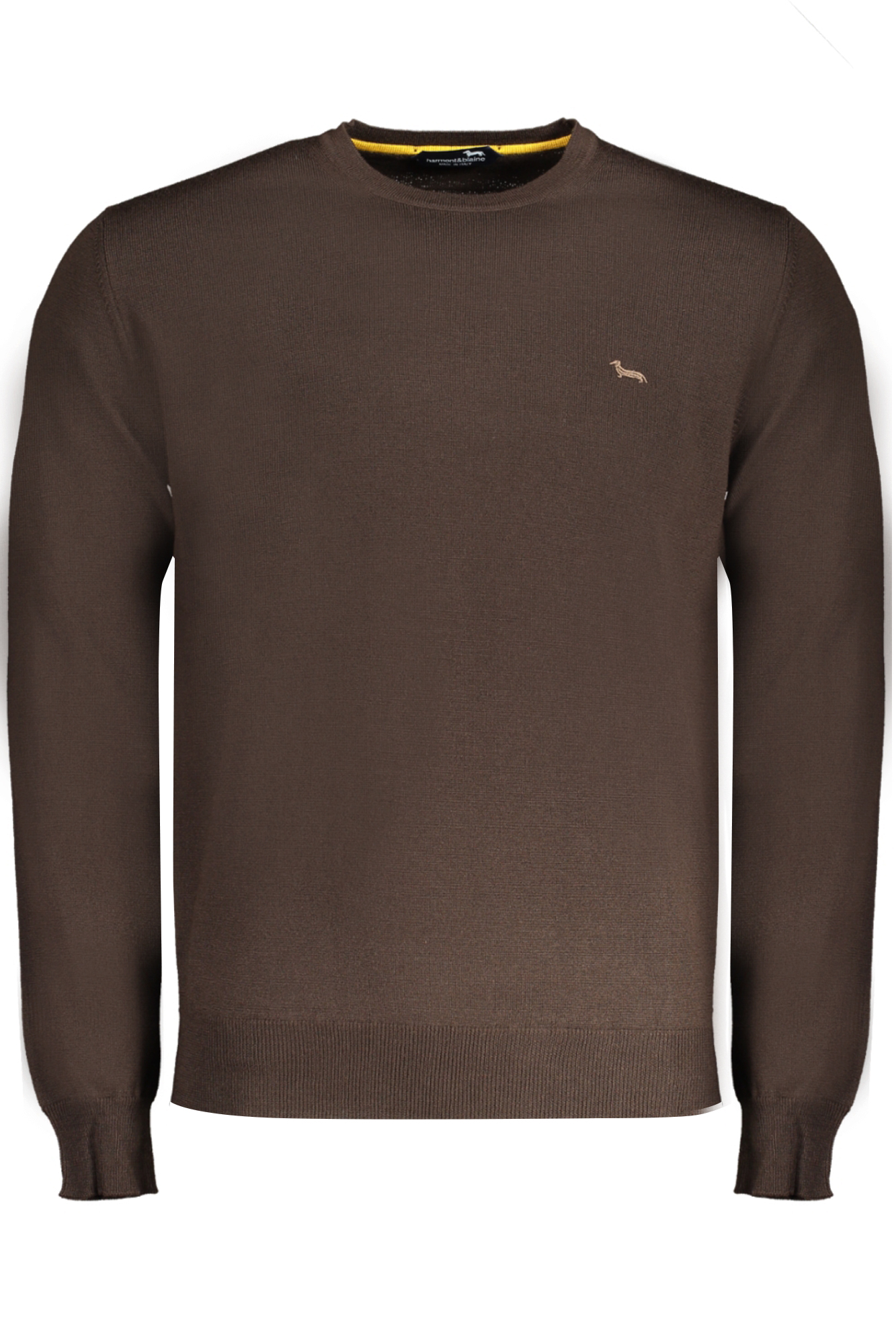 HARMONT &amp; BLAINE MEN&#039;S BROWN SWEATER