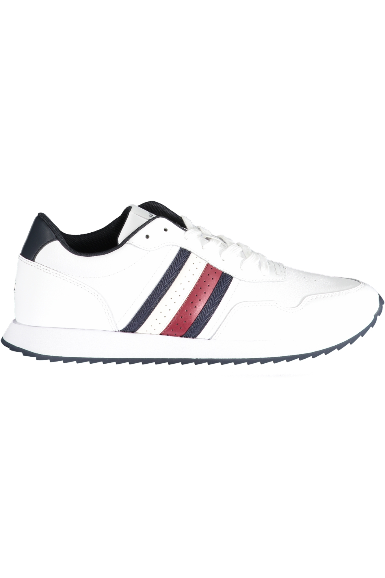 TOMMY HILFIGER MEN'S WHITE SPORTS SHOES