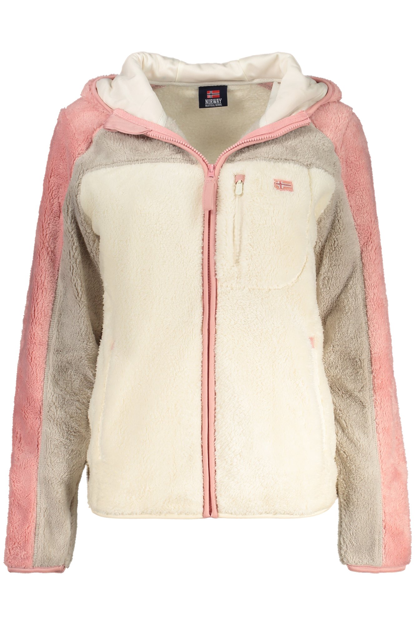 Dámská fleecová mikina s kapucí