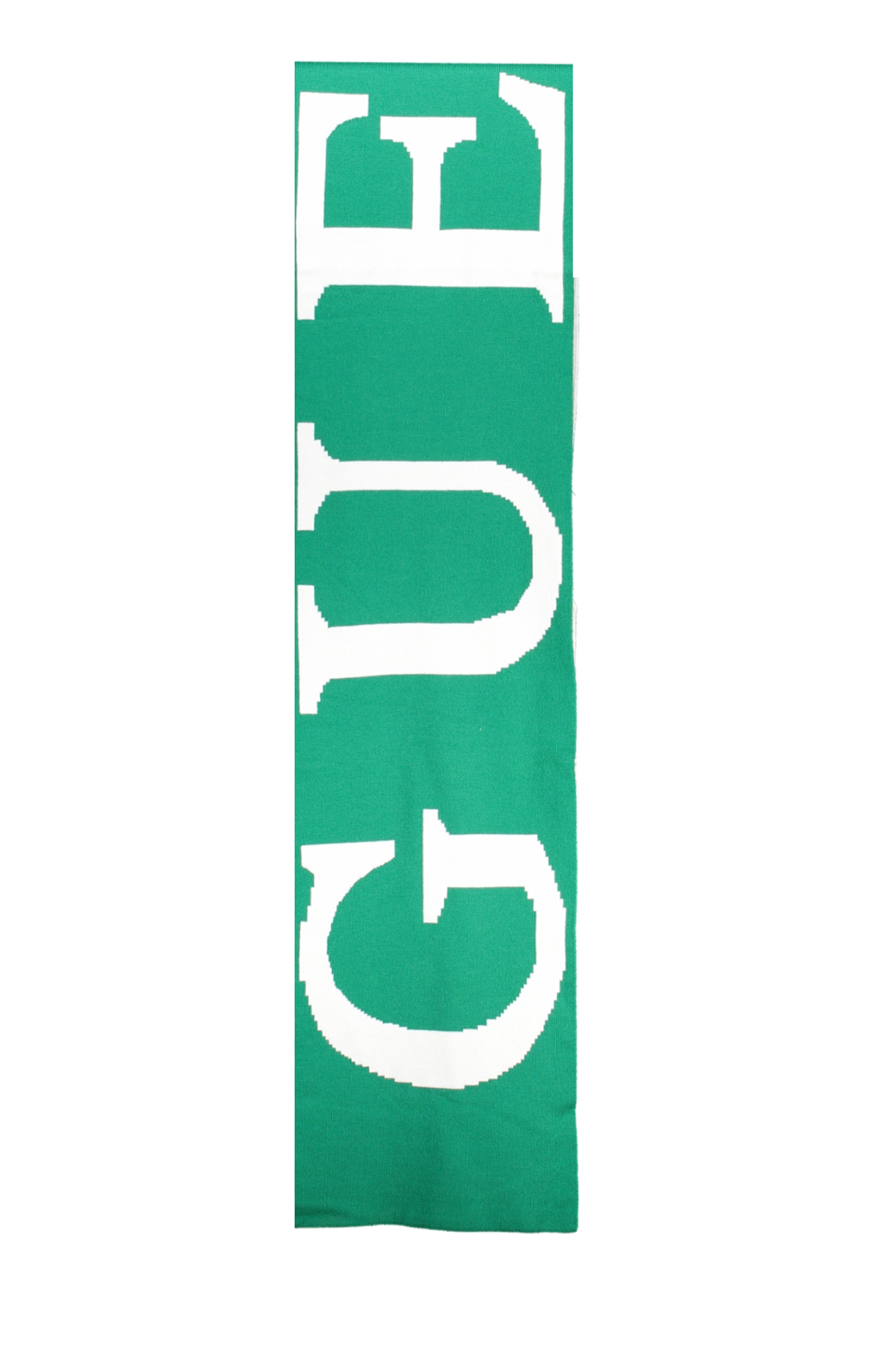 GUESS JEANS GREEN WOMEN&#039;S SCARF
