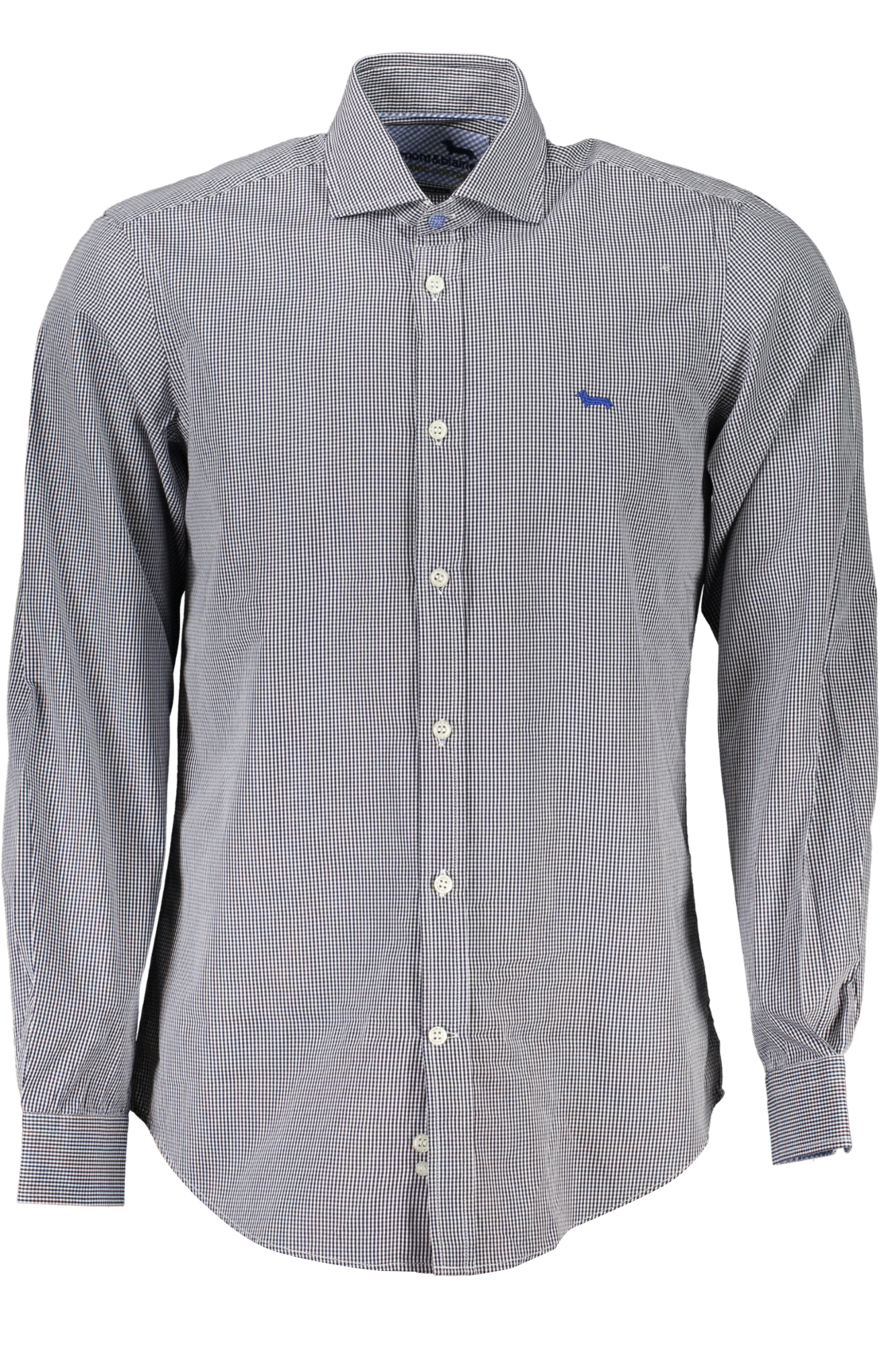 HARMONT &amp; BLAINE MEN'S LONG SLEEVE SHIRT BLUE