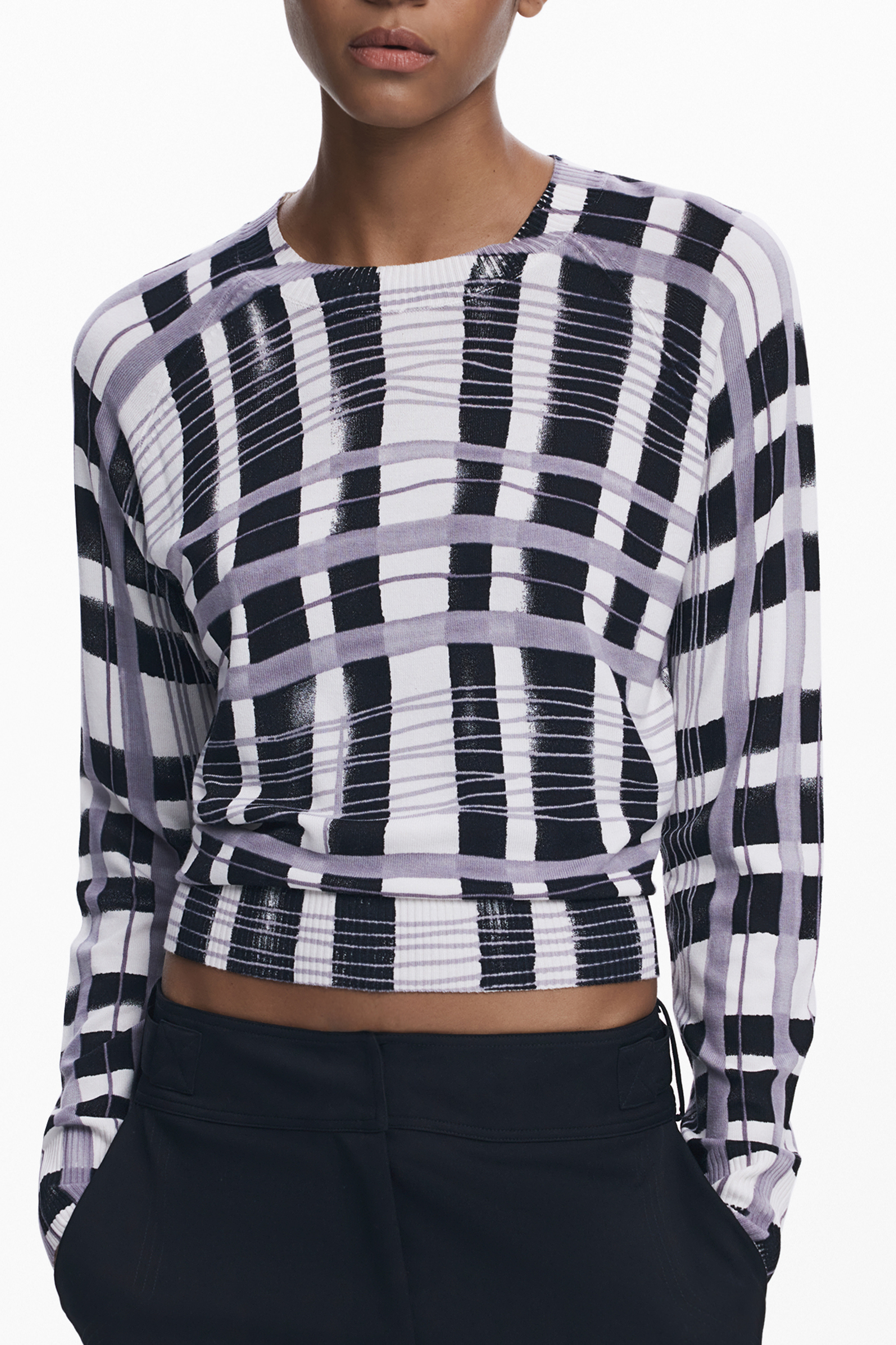 Dámsky vzorovaný sveter Desigual