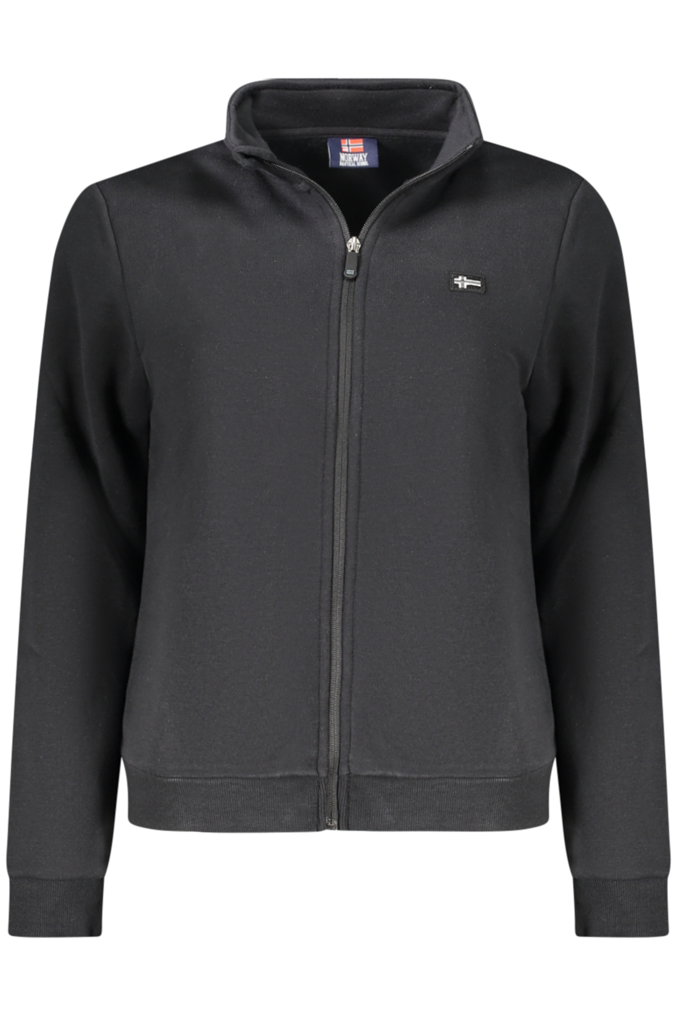 Černá mikina na zip