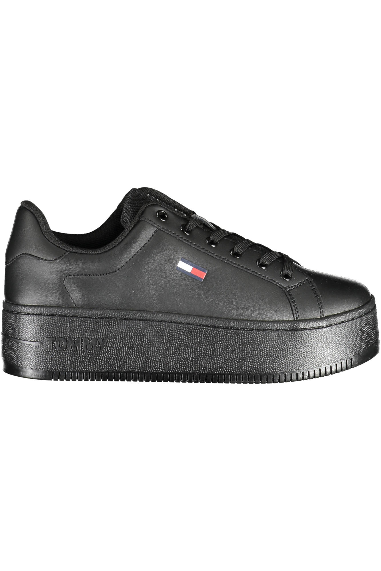 TOMMY HILFIGER BLACK WOMENS SPORT SHOES