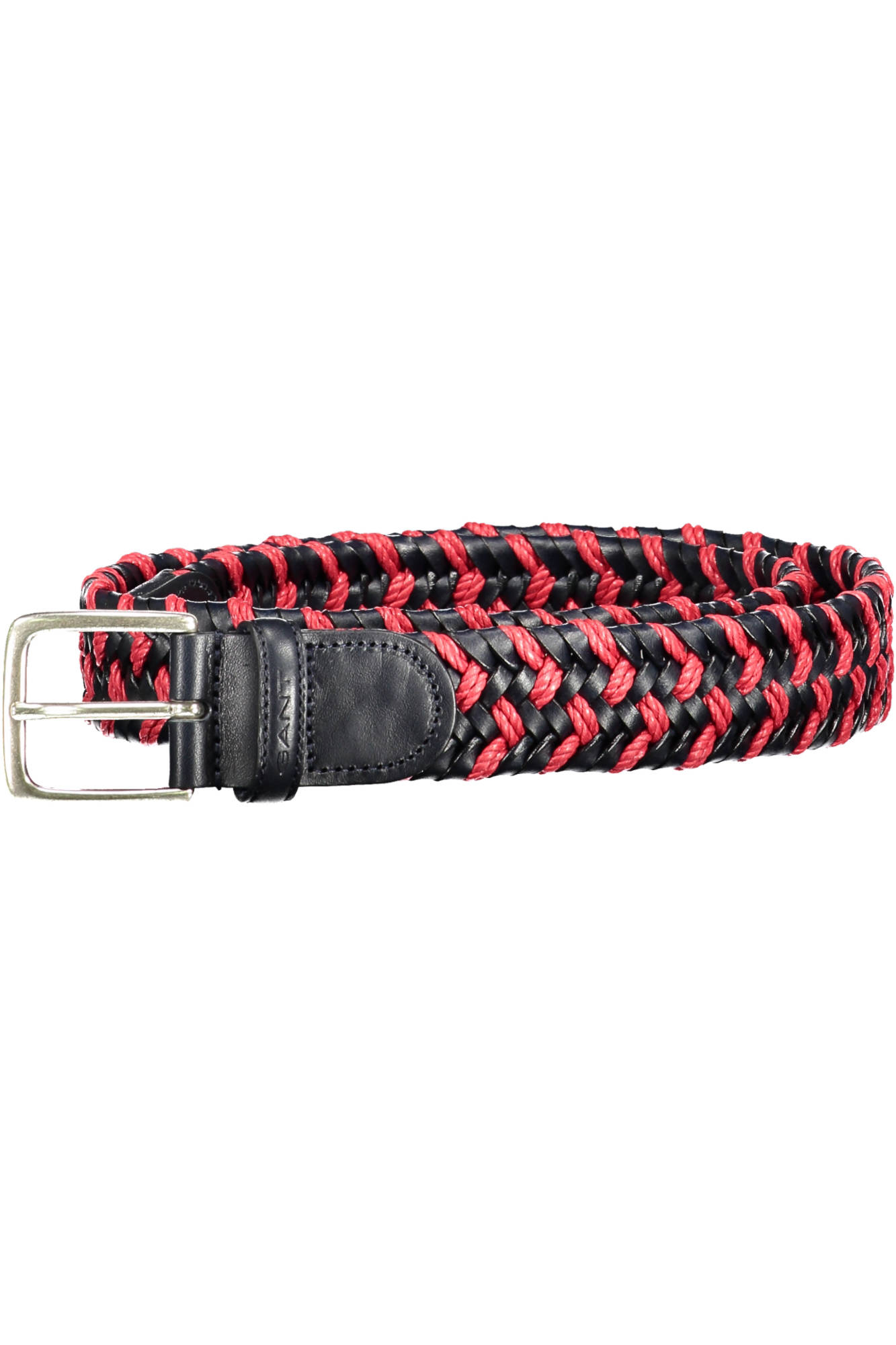 GANT MEN&#39;S RED LEATHER BELT