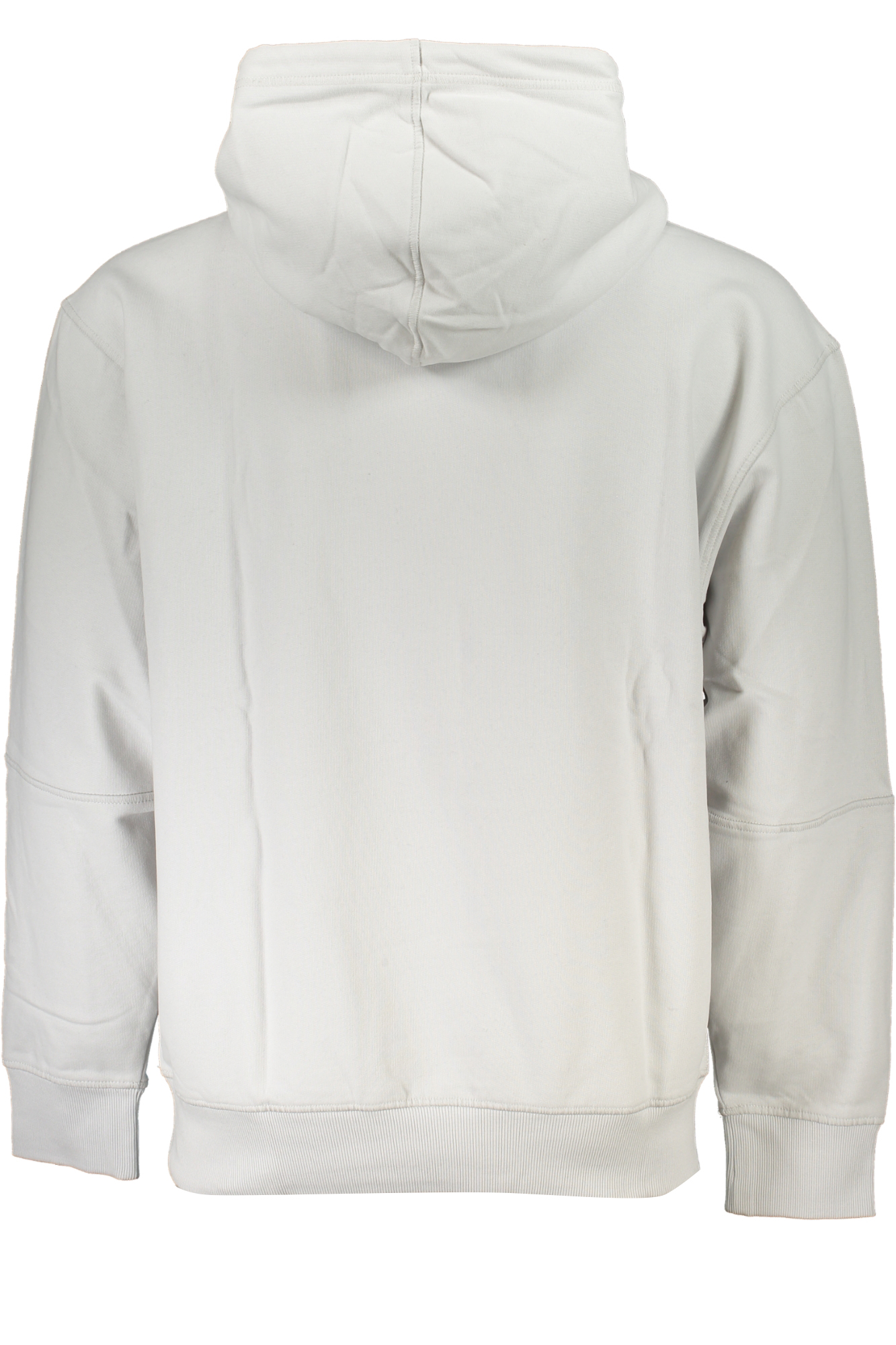 HUGO BOSS MEN&#039;S GRAY ZIPLESS SWEATSHIRT