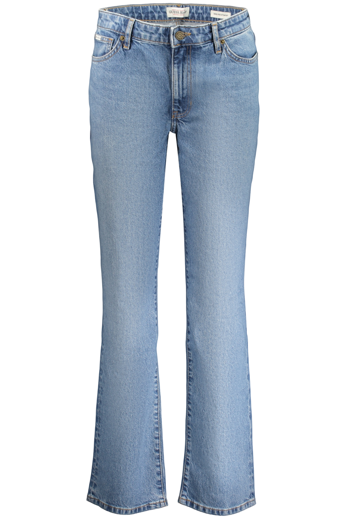 Дамски дънки GUESS с прави крачоли