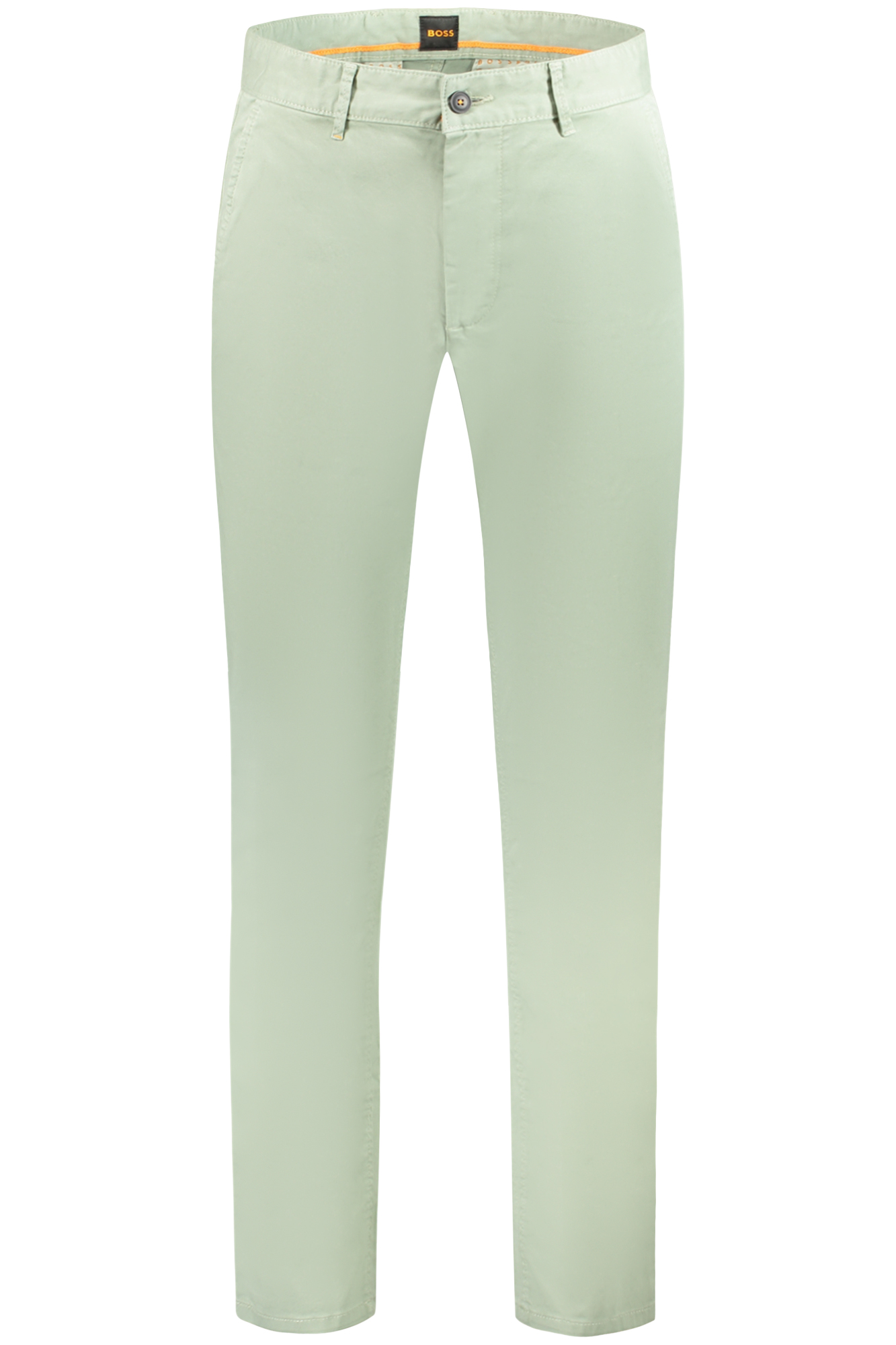 HUGO BOSS MENS GREEN TROUSERS