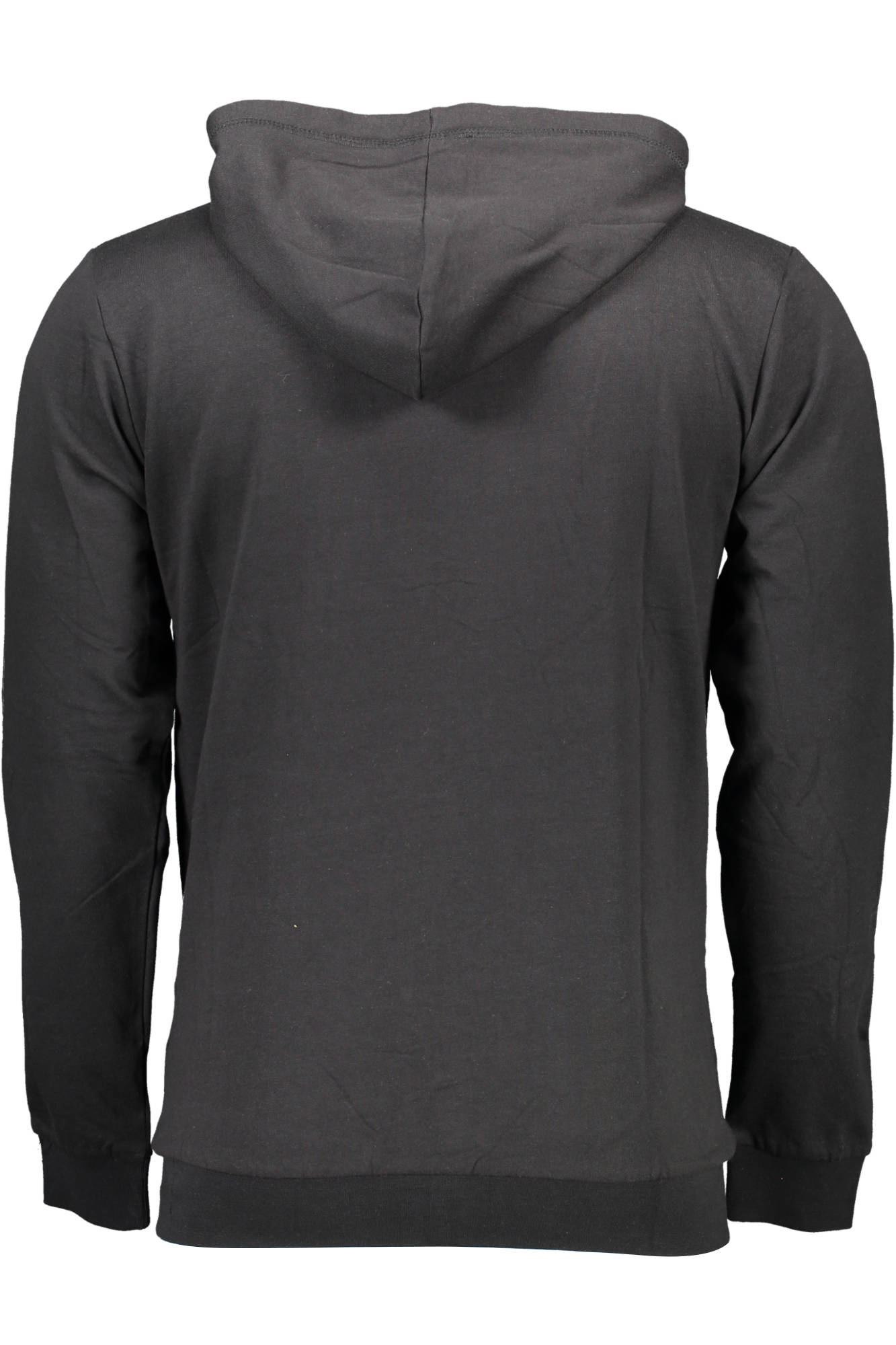 SERGIO TACCHINI MEN&#039;S BLACK ZIP-UP SWEATSHIRT