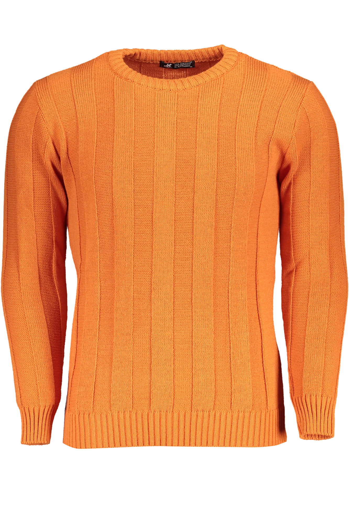 US GRAND POLO MEN&#039;S ORANGE SWEATER