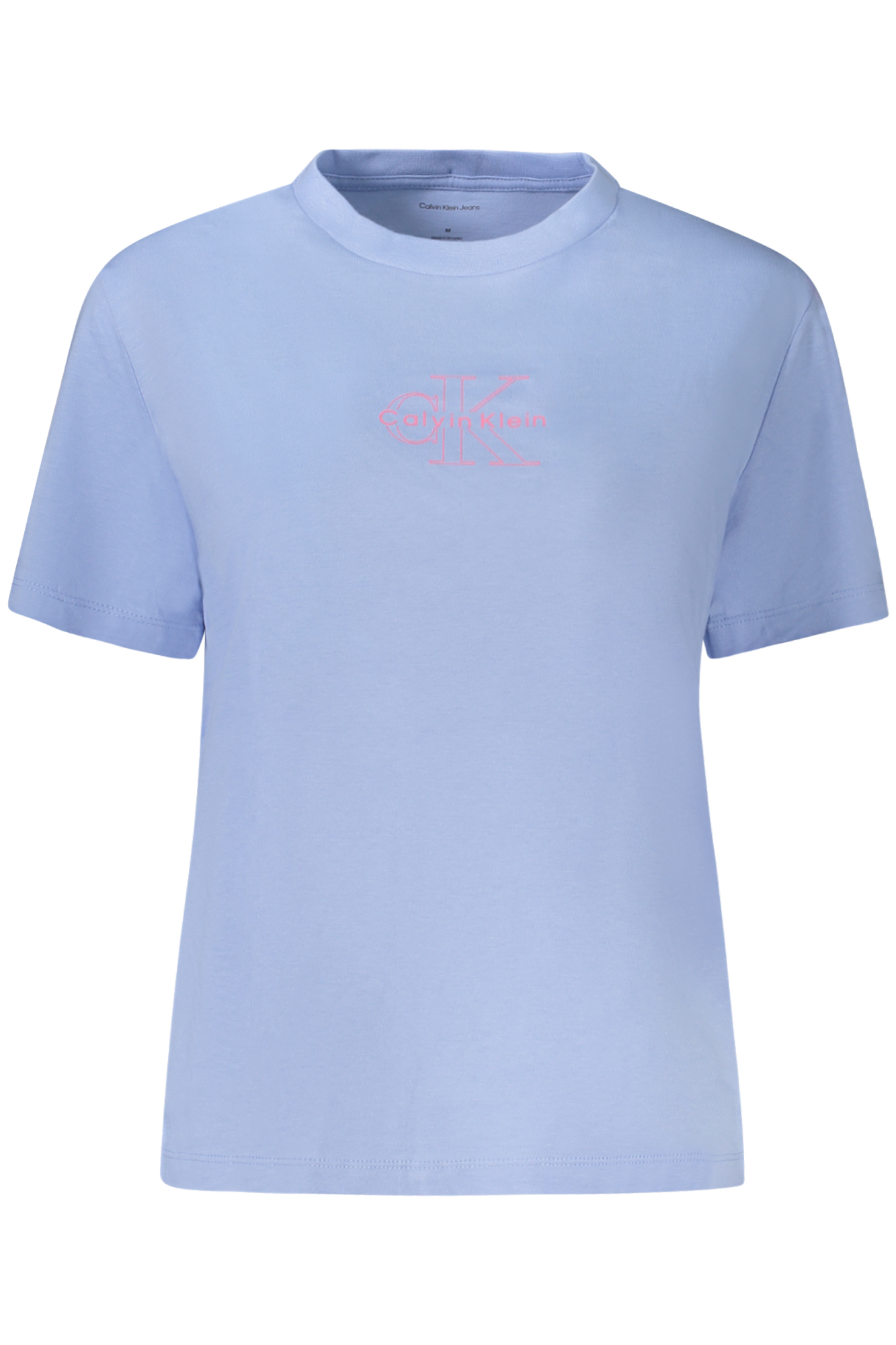 CALVIN KLEIN WOMENS SHORT SLEEVE T-SHIRT BLUE