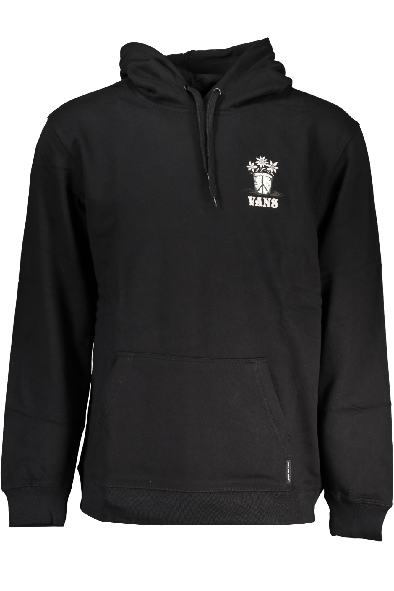 VANS BLACK MENS ZIPLESS SWEATSHIRT