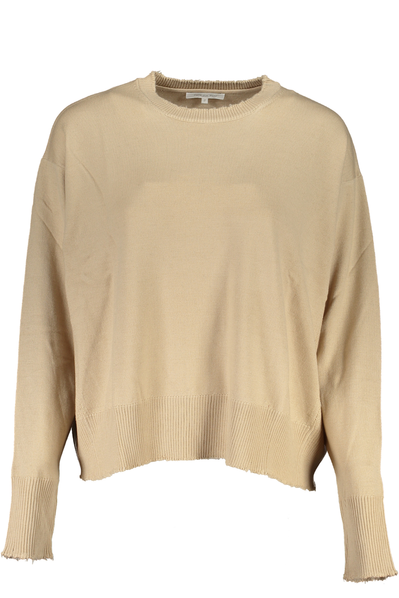 PATRIZIA PEPE BEIGE WOMEN'S SWEATER