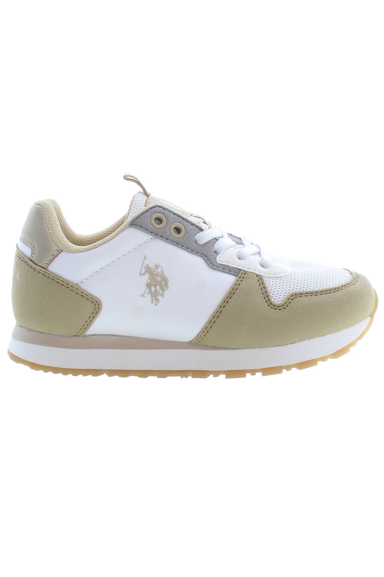 US POLO BEST PRICE GIRLS SPORTS FOOTWEAR BEIGE