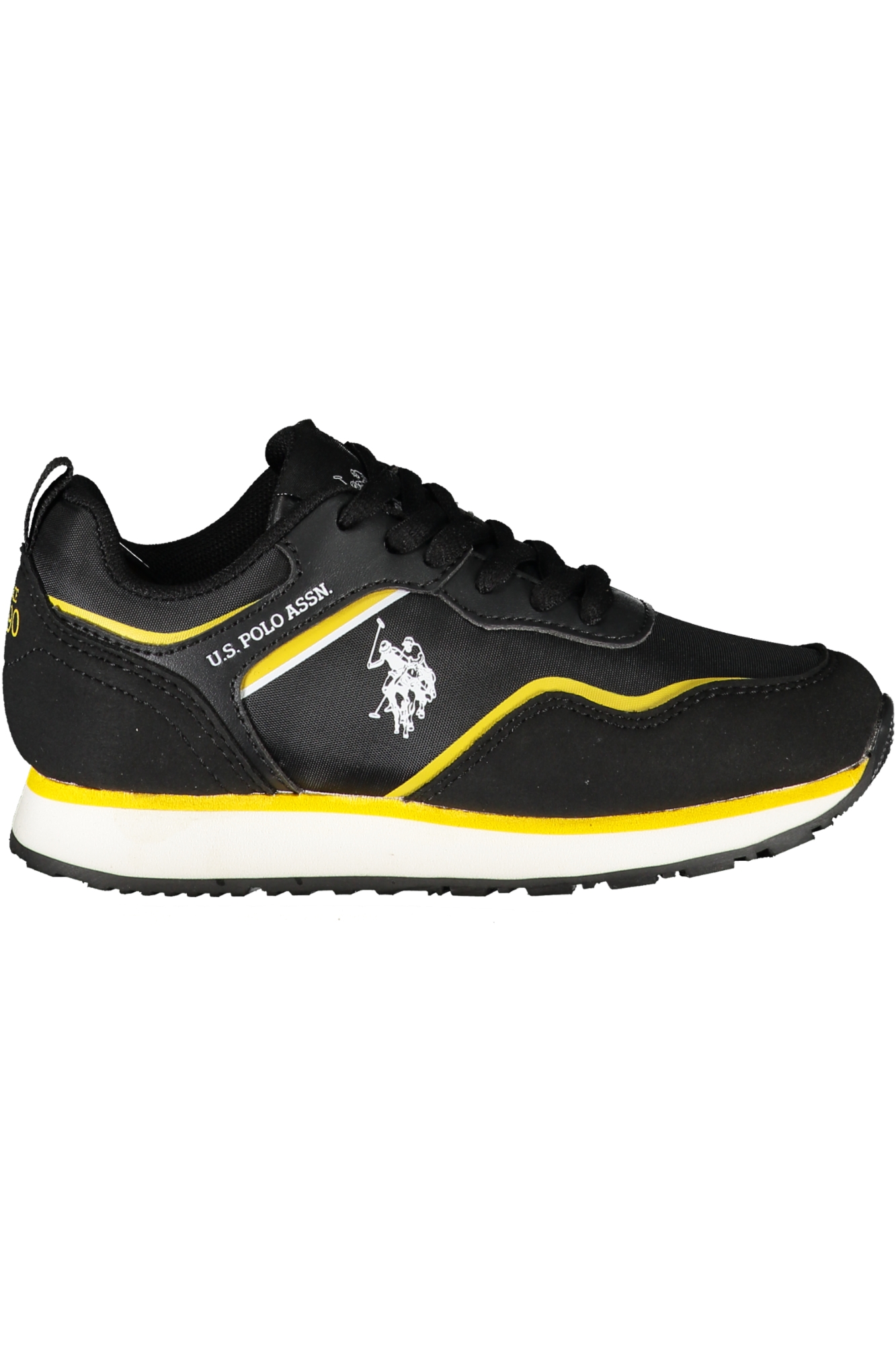 US POLO ASSN. BLACK CHILDRENS SPORTS SHOES