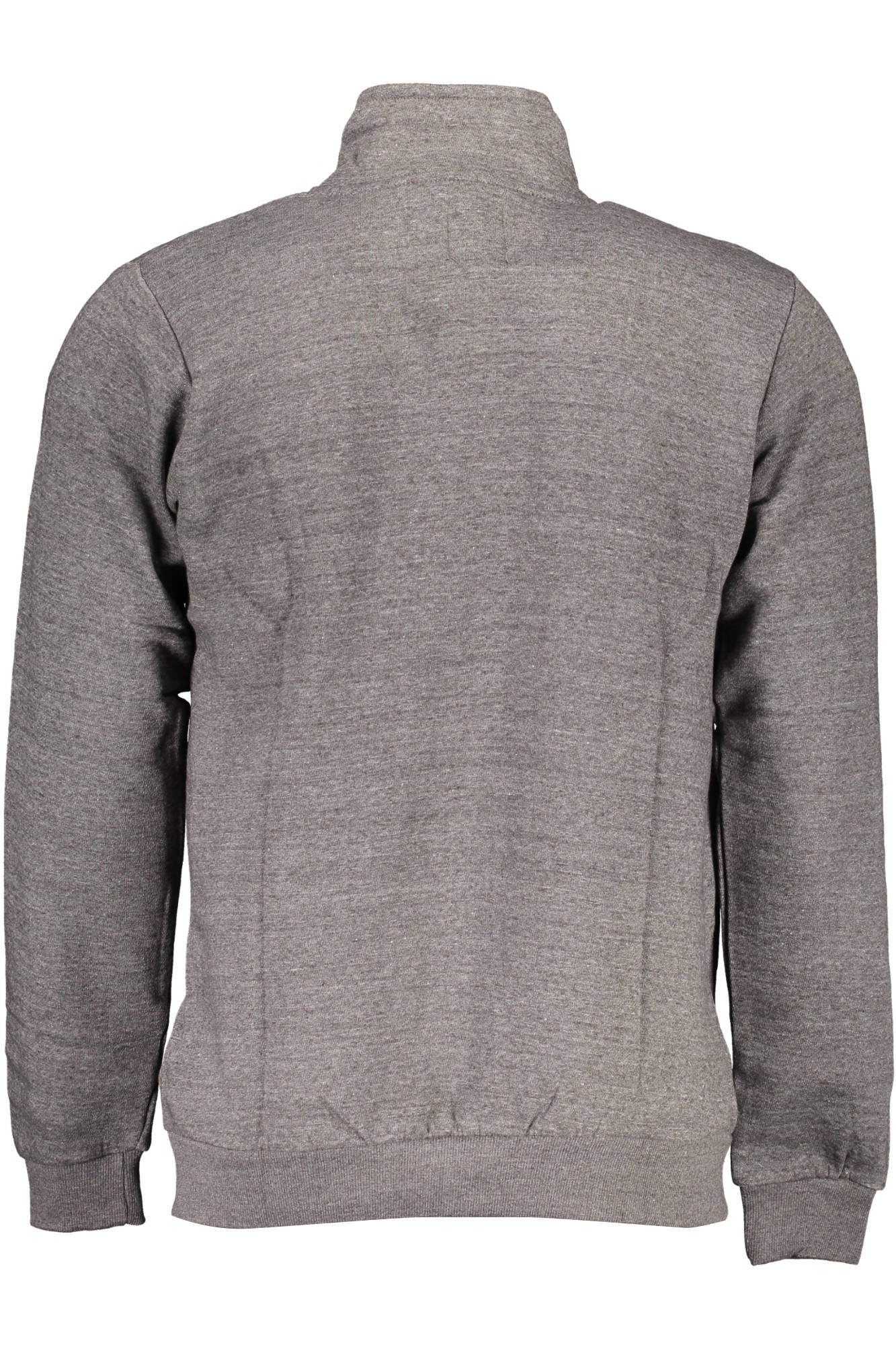 GIAN MARCO VENTURI MEN&#039;S ZIP-UP SWEATSHIRT GREY