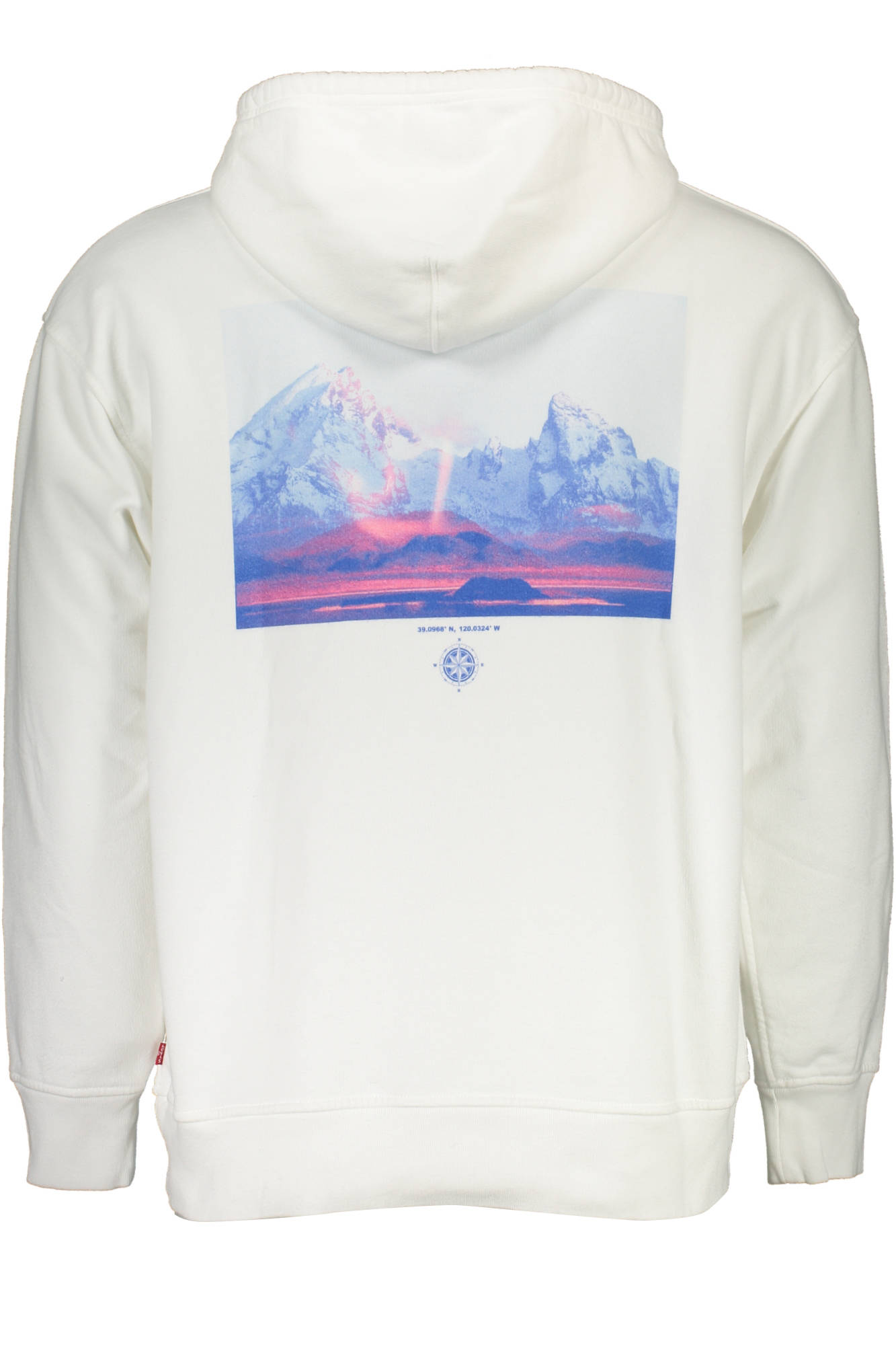LEVI'S SWEATSHIRT WITHOUT ZIP MAN WHITE