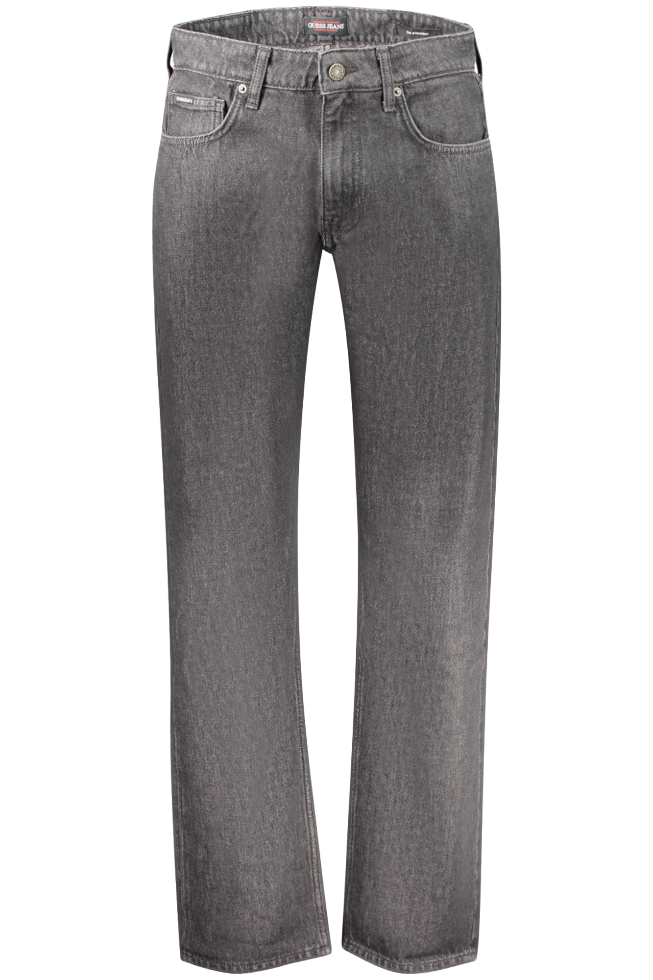 Pánské rovné džíny v šedé barvě