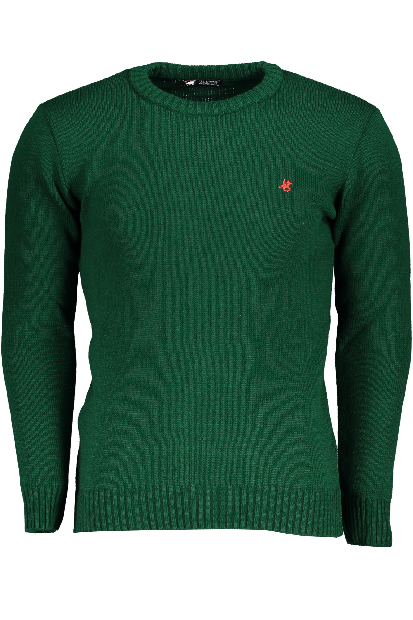 US GRAND POLO GREEN MENS SWEATER