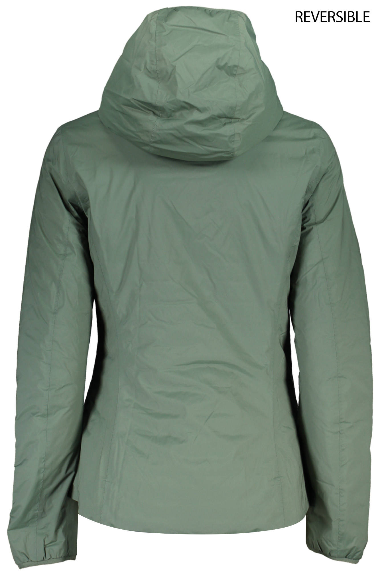 Jachetă matlasată verde pentru femei K-WAY