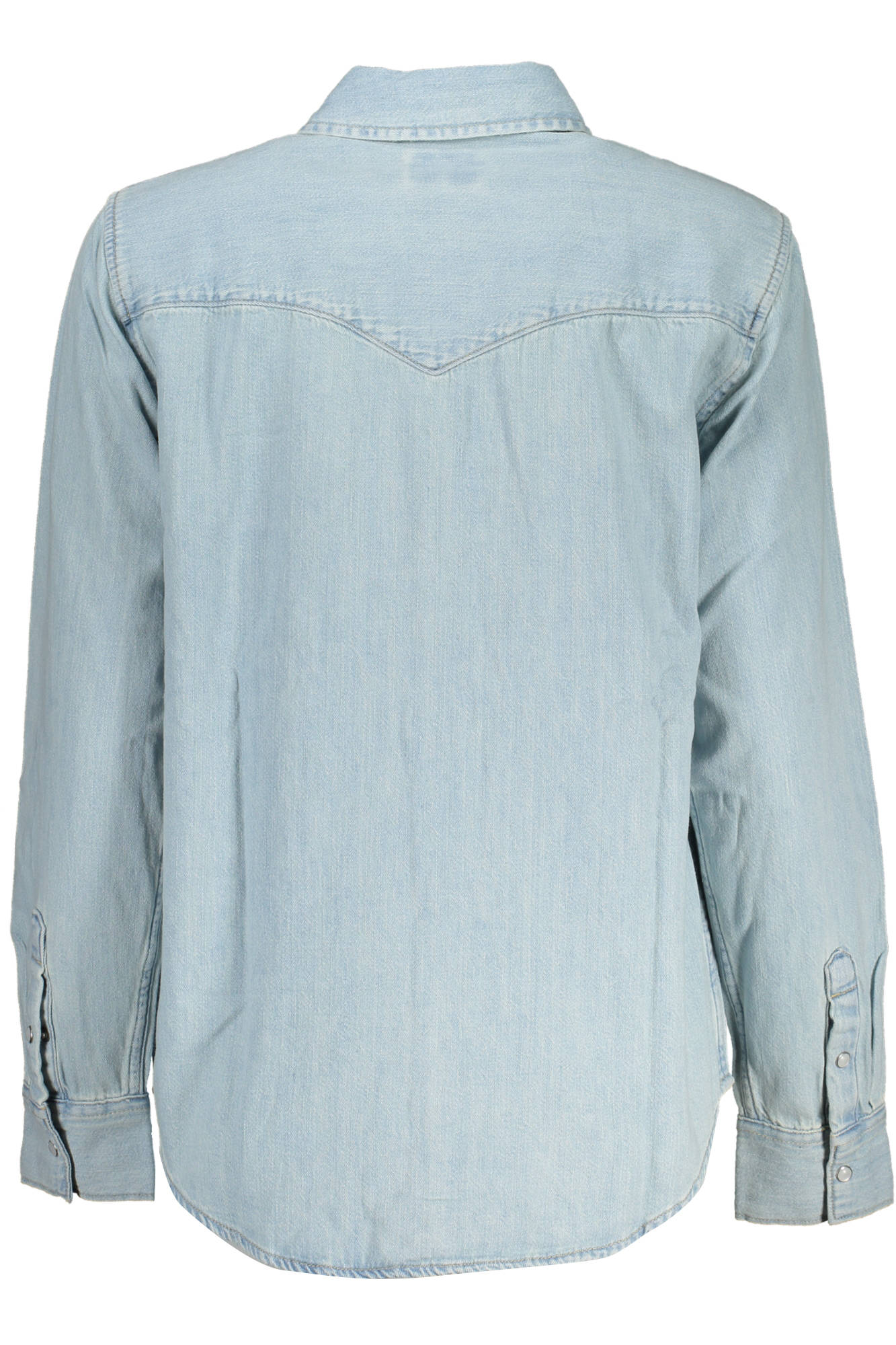 LEVI&#039;S LONG SLEEVE SHIRT WOMEN BLUE